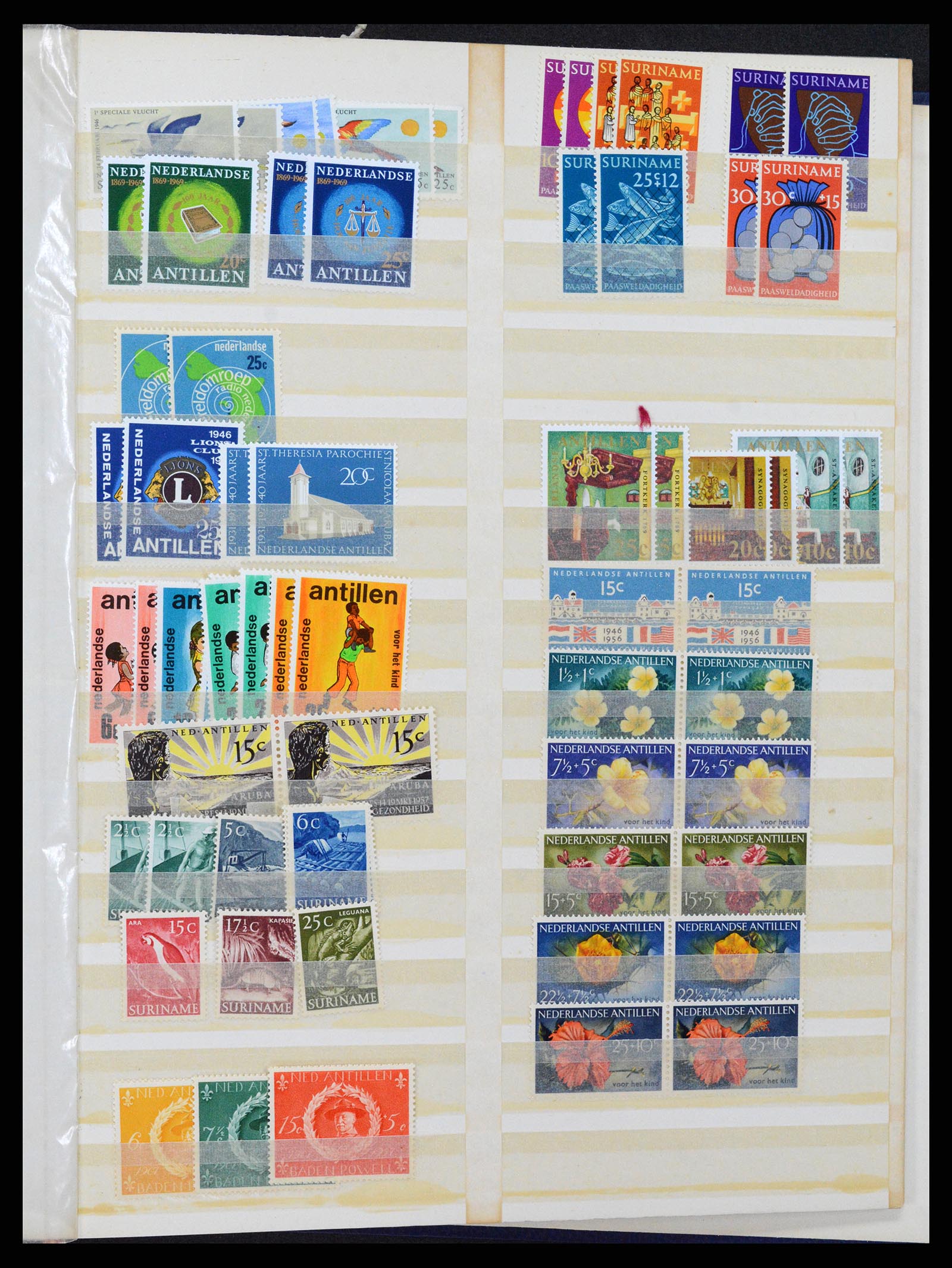 37714 027 - Postzegelverzameling 37714 Nederland 1920-1979.