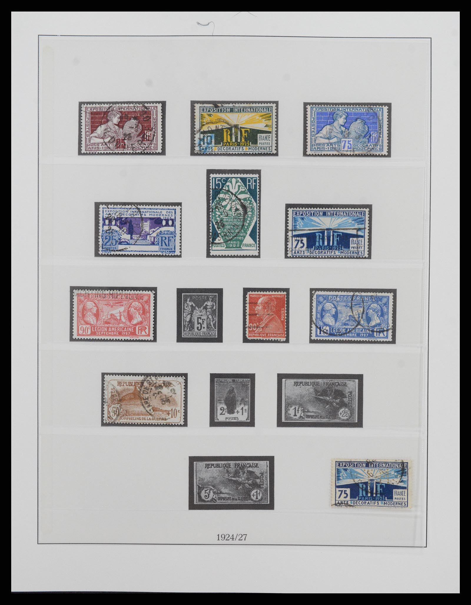 37719 019 - Postzegelverzameling 37719 Frankrijk 1849-2009.