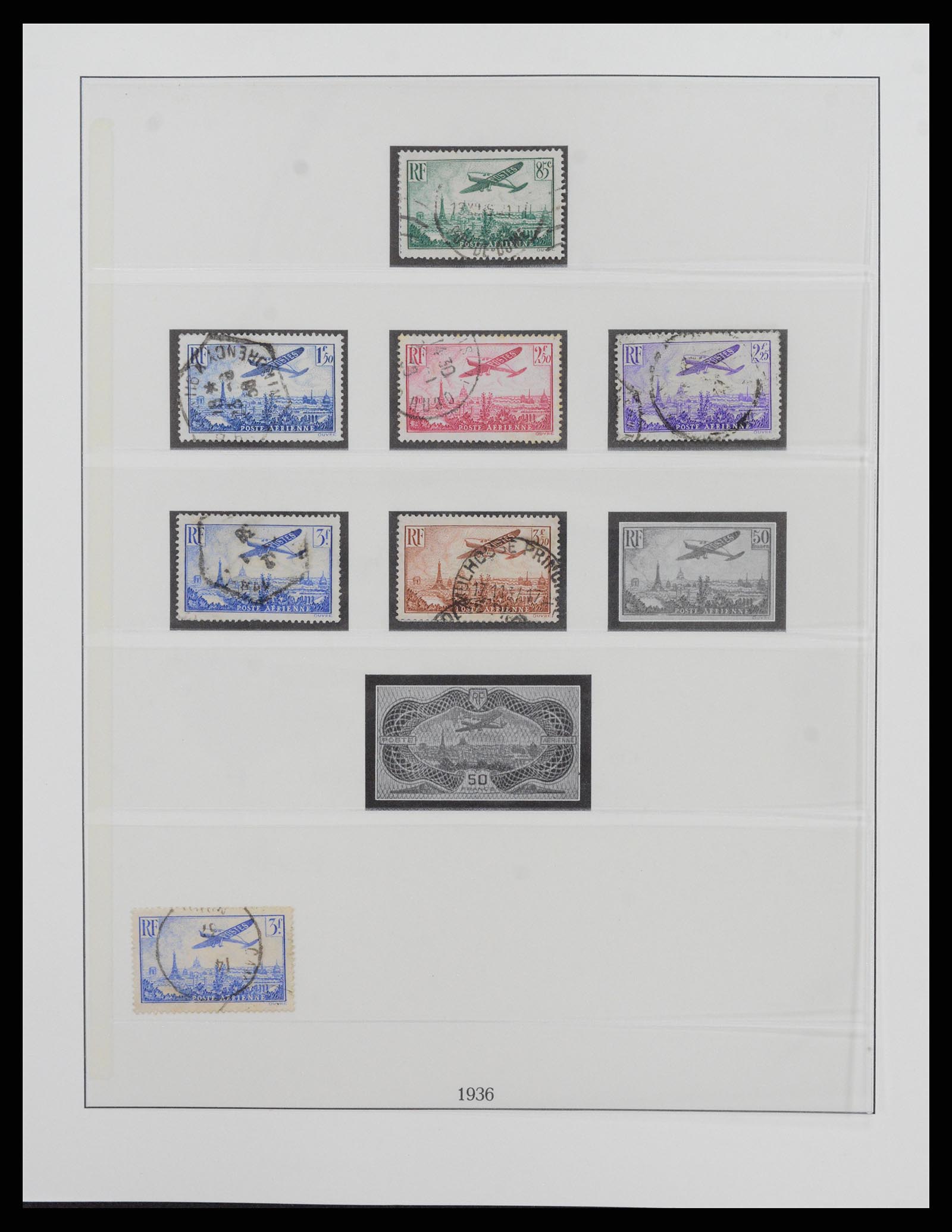 37719 037 - Postzegelverzameling 37719 Frankrijk 1849-2009.
