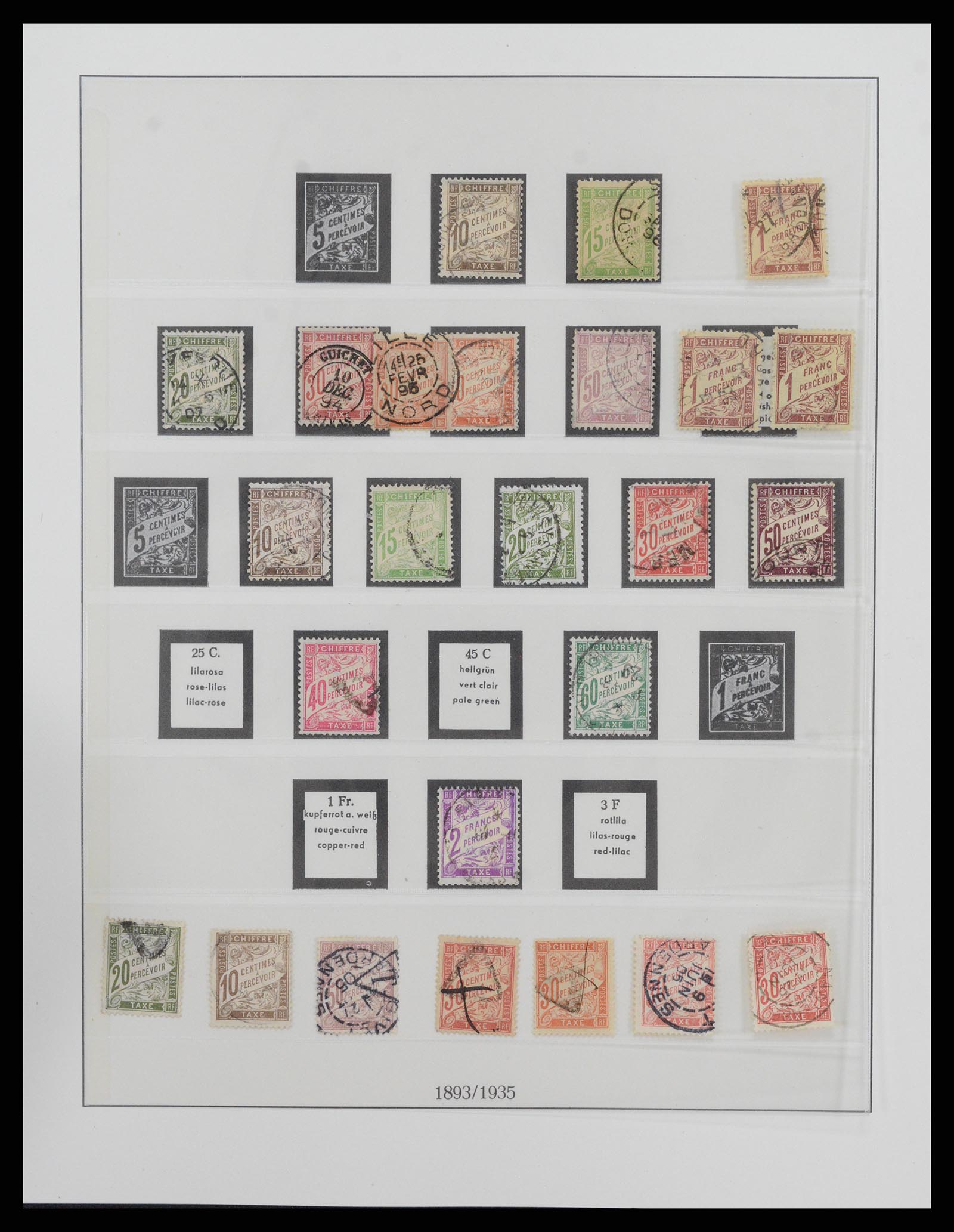 37719 039 - Postzegelverzameling 37719 Frankrijk 1849-2009.