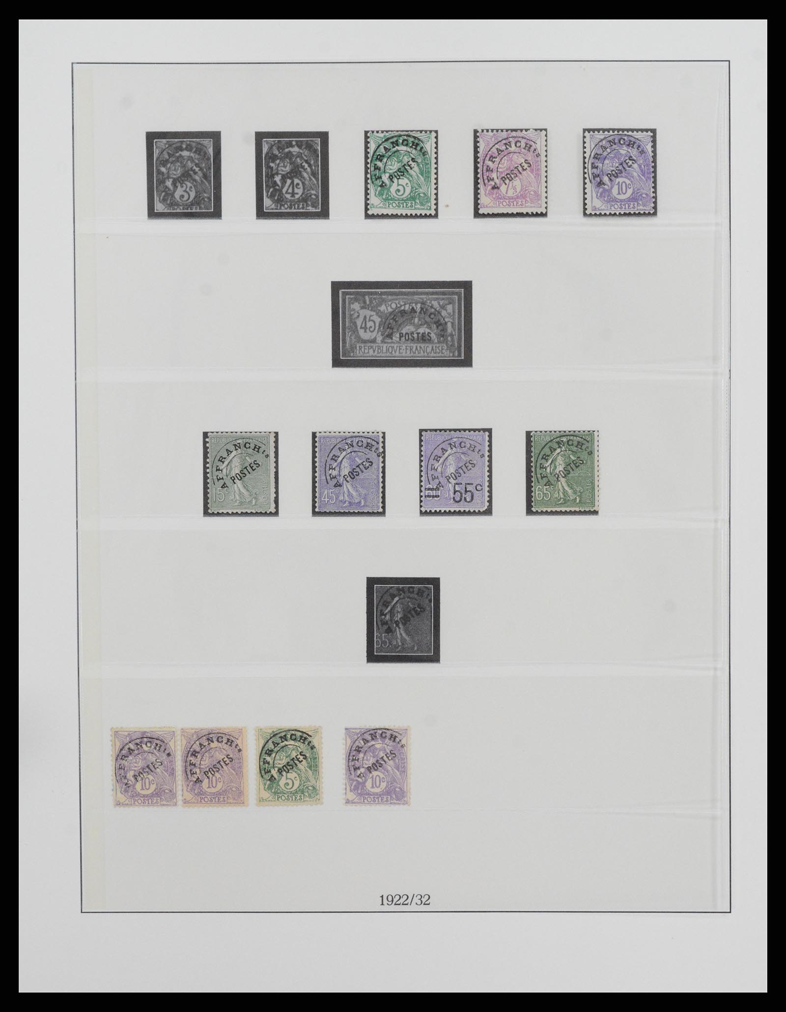 37719 041 - Postzegelverzameling 37719 Frankrijk 1849-2009.