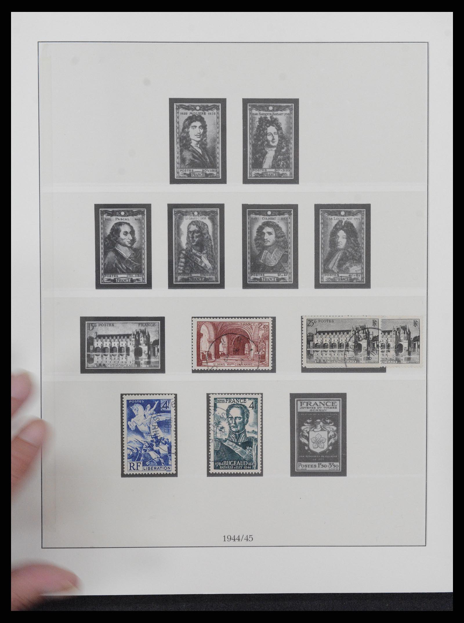 37719 054 - Postzegelverzameling 37719 Frankrijk 1849-2009.