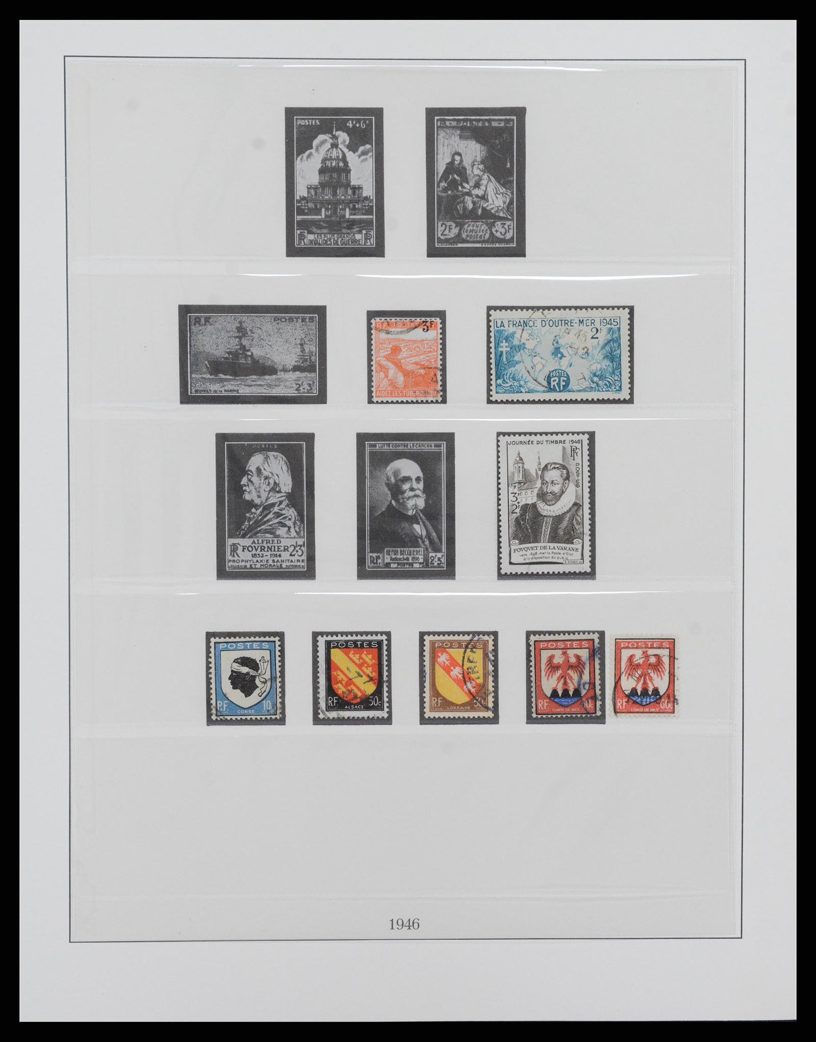 37719 060 - Postzegelverzameling 37719 Frankrijk 1849-2009.