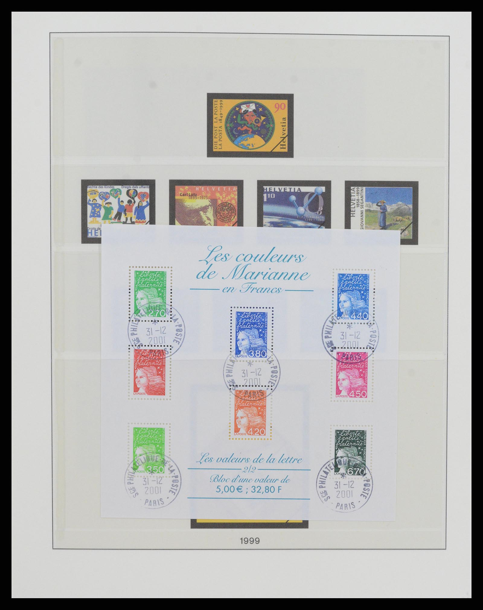 37719 503 - Postzegelverzameling 37719 Frankrijk 1849-2009.