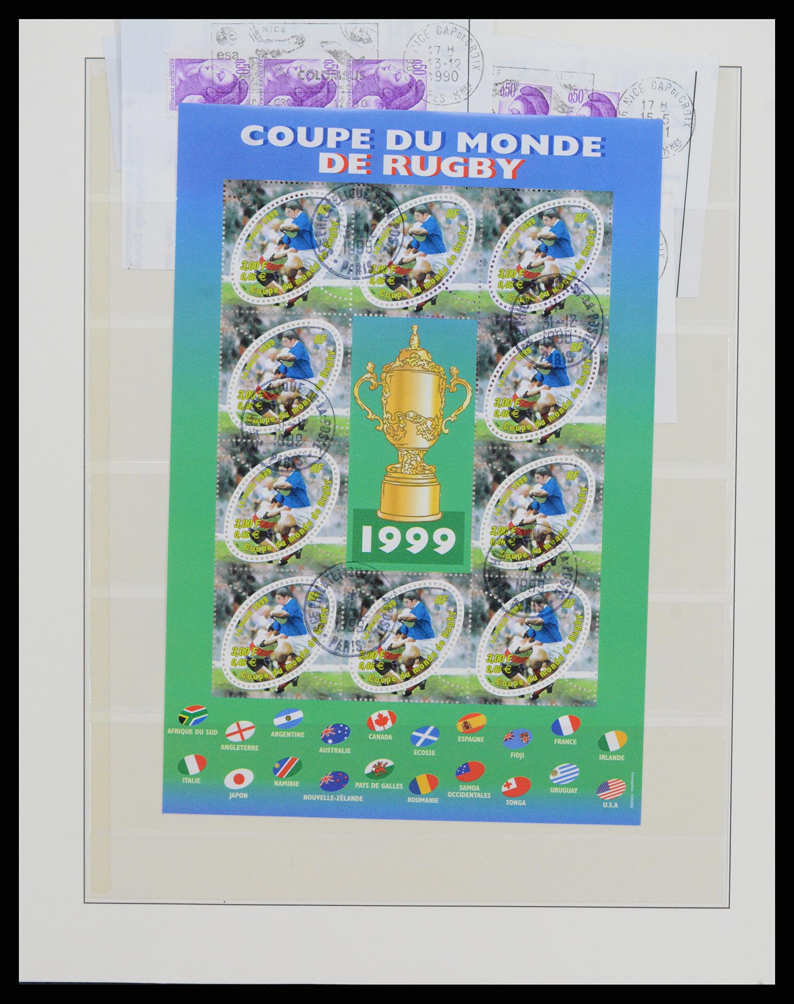 37719 505 - Postzegelverzameling 37719 Frankrijk 1849-2009.