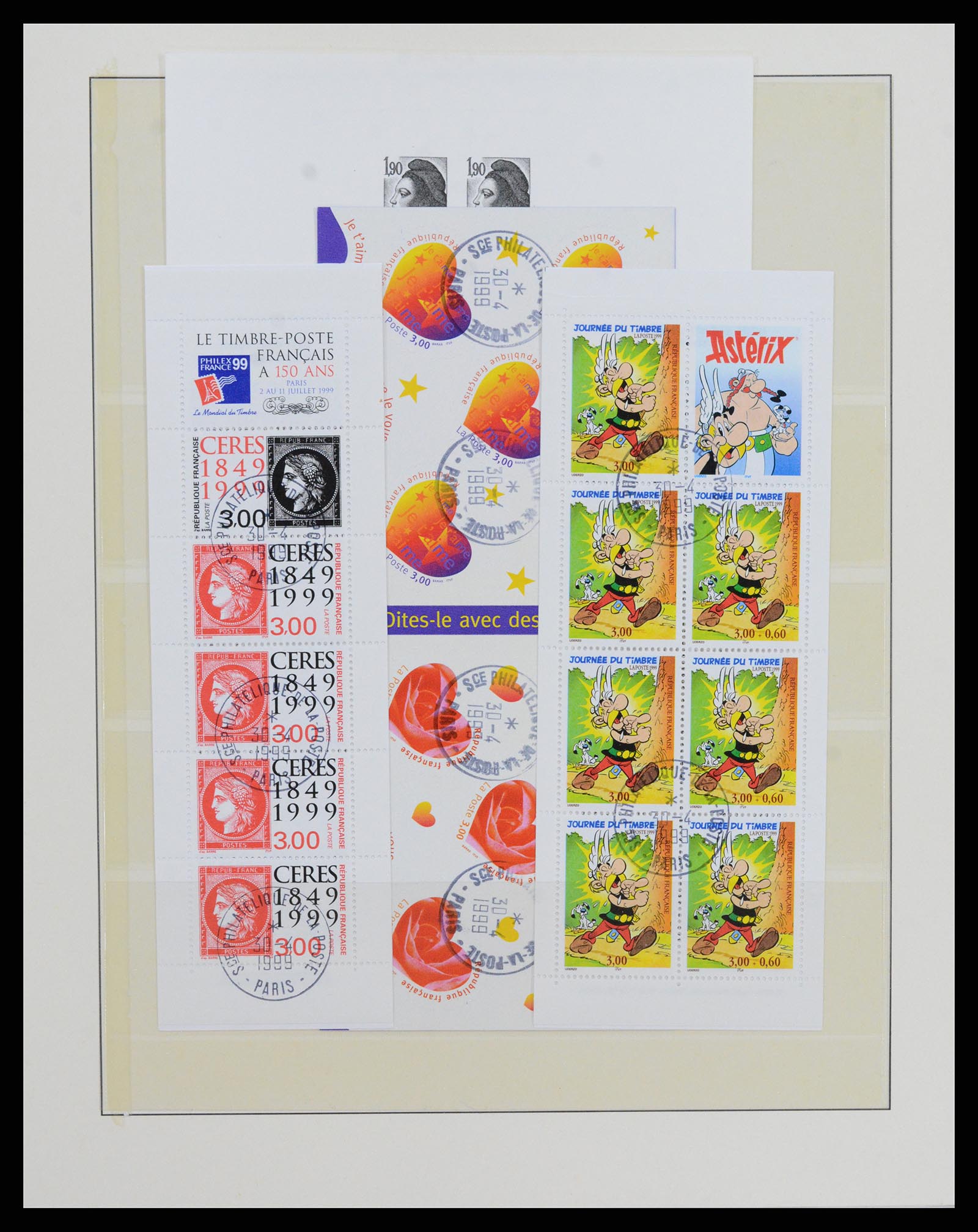 37719 509 - Postzegelverzameling 37719 Frankrijk 1849-2009.