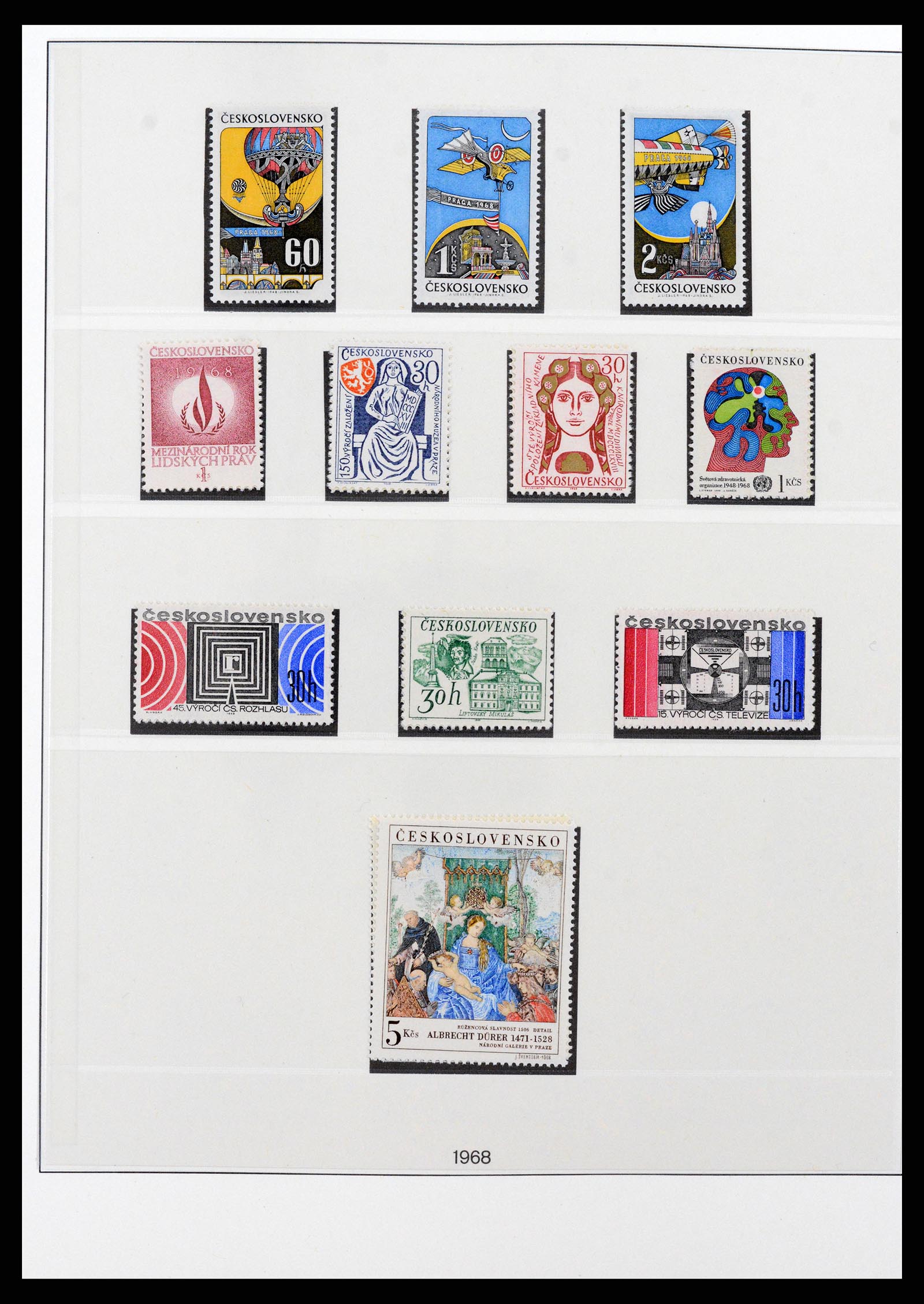 37724 003 - Stamp collection 37724 Czechoslovakia 1918-1990.