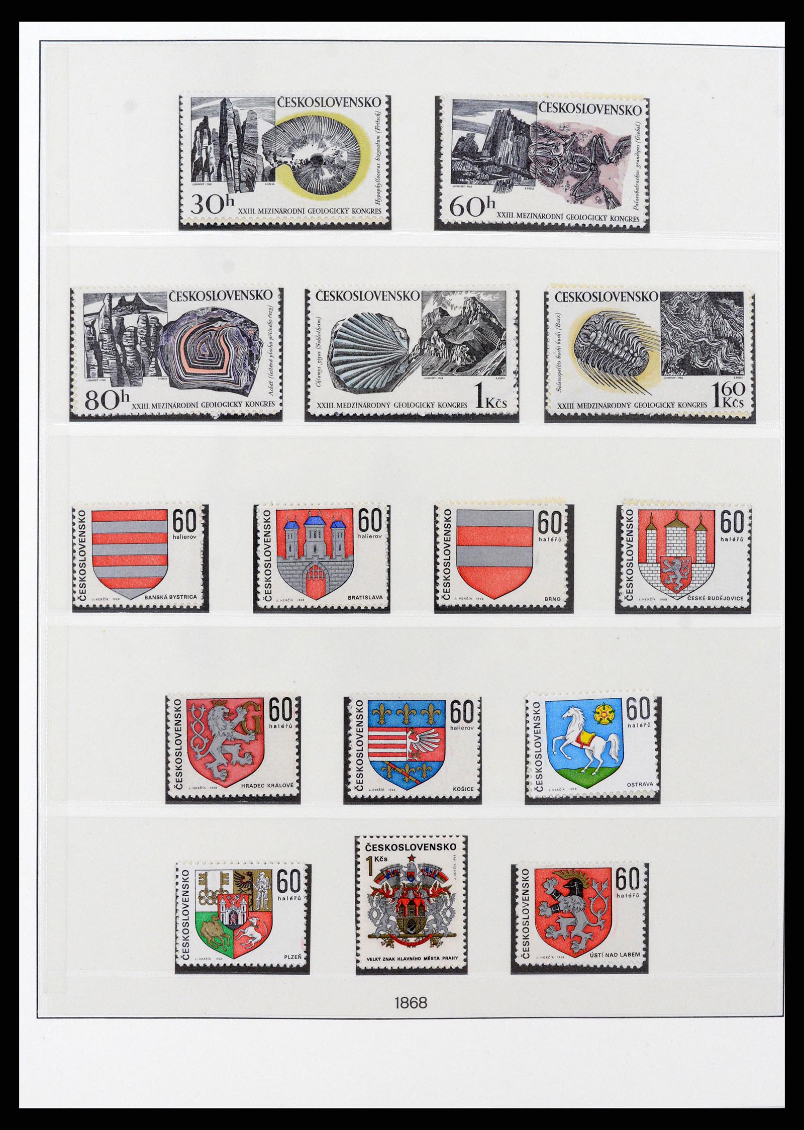 37724 009 - Stamp collection 37724 Czechoslovakia 1918-1990.