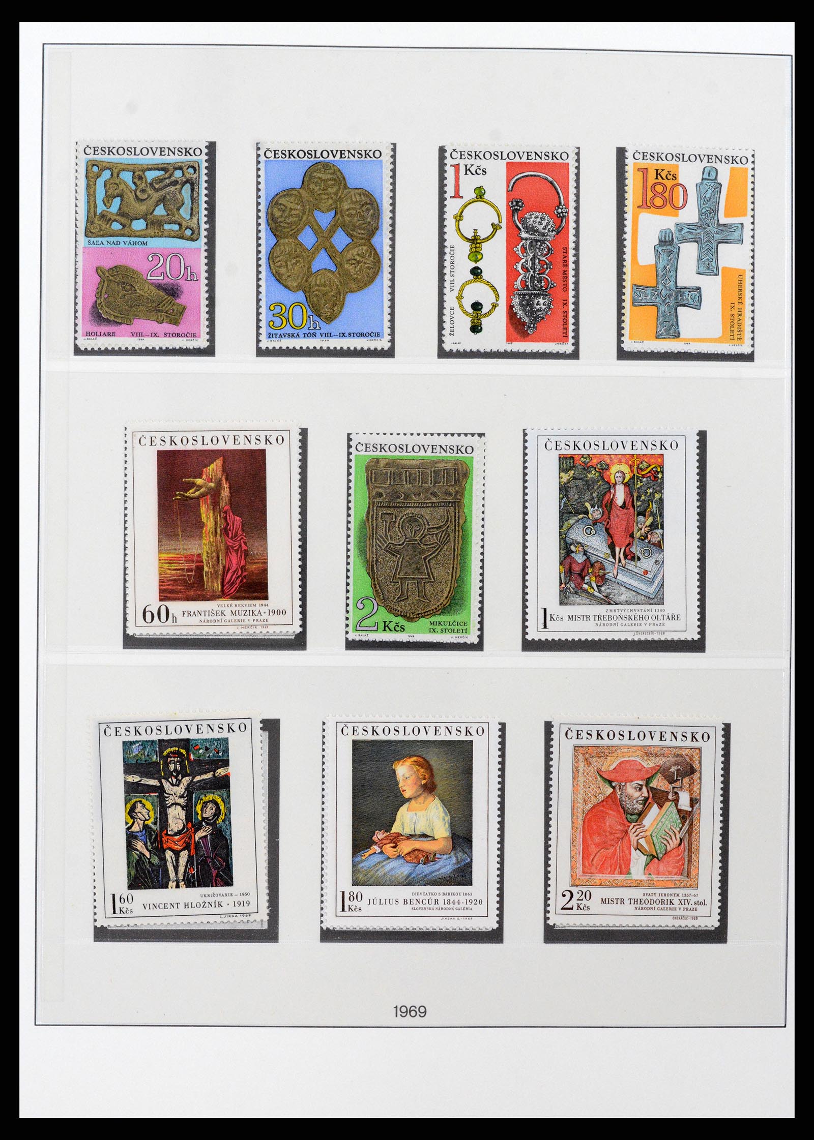 37724 018 - Postzegelverzameling 37724 Tsjechoslowakije 1918-1990.