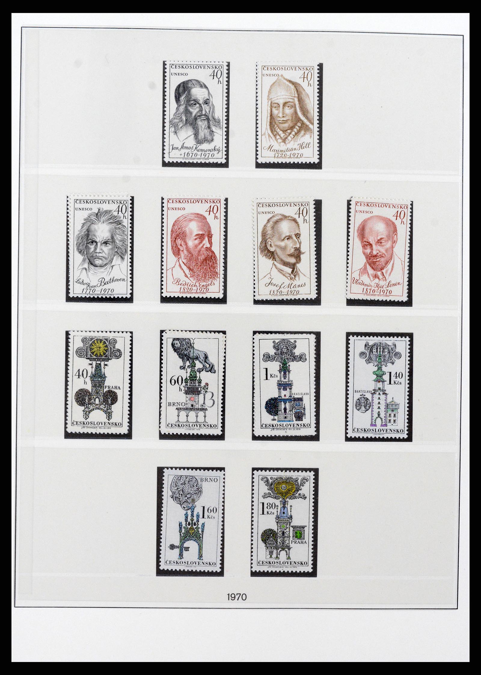 37724 020 - Postzegelverzameling 37724 Tsjechoslowakije 1918-1990.