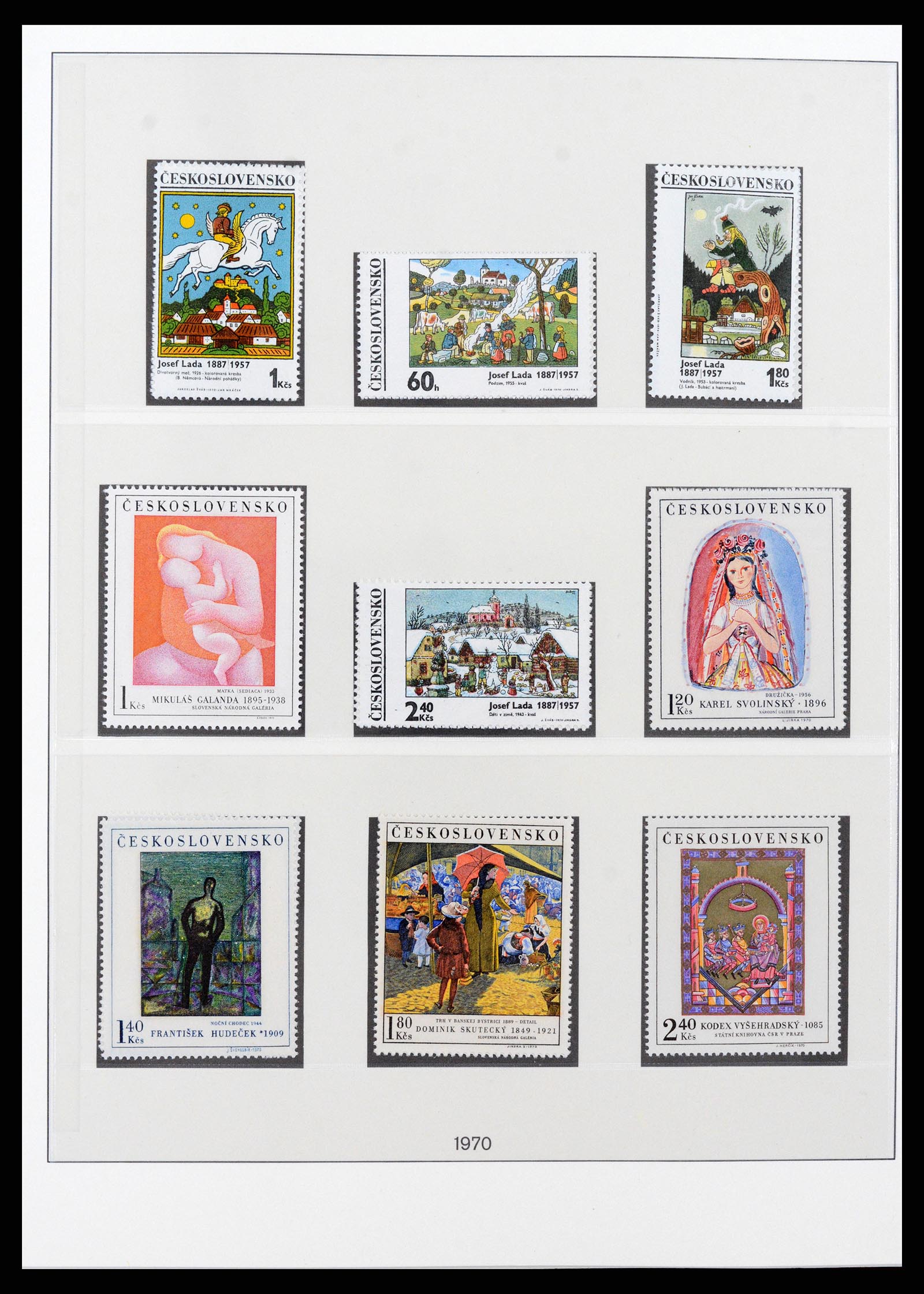37724 023 - Stamp collection 37724 Czechoslovakia 1918-1990.