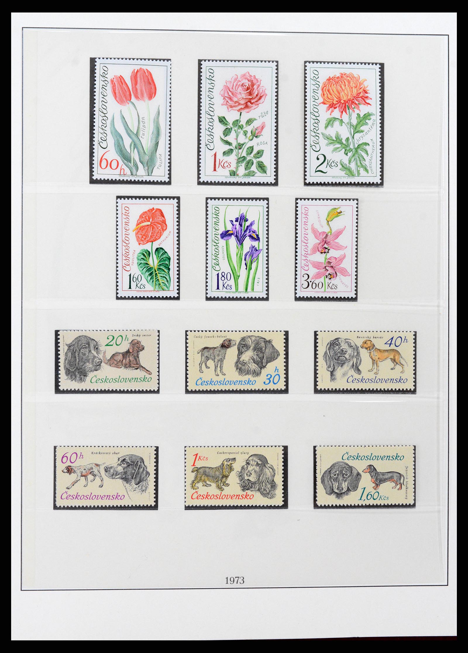 37724 045 - Stamp collection 37724 Czechoslovakia 1918-1990.