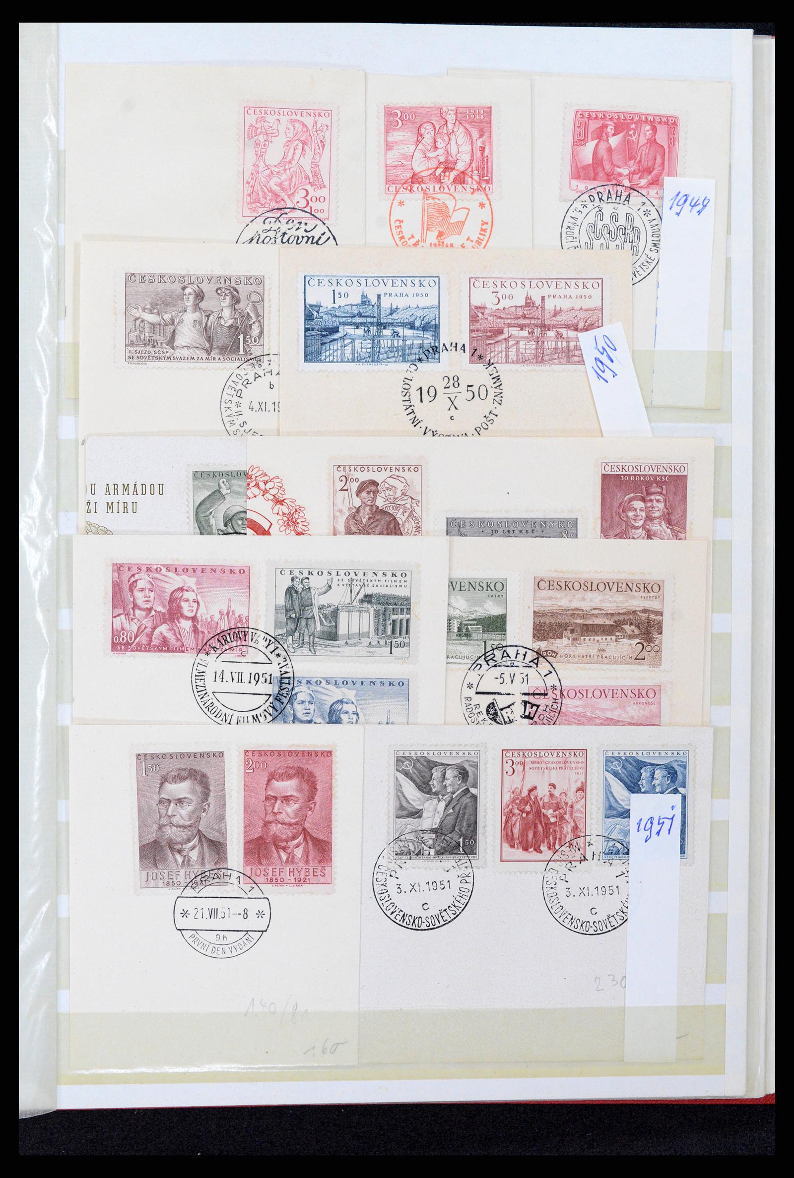 37724 704 - Stamp collection 37724 Czechoslovakia 1918-1990.