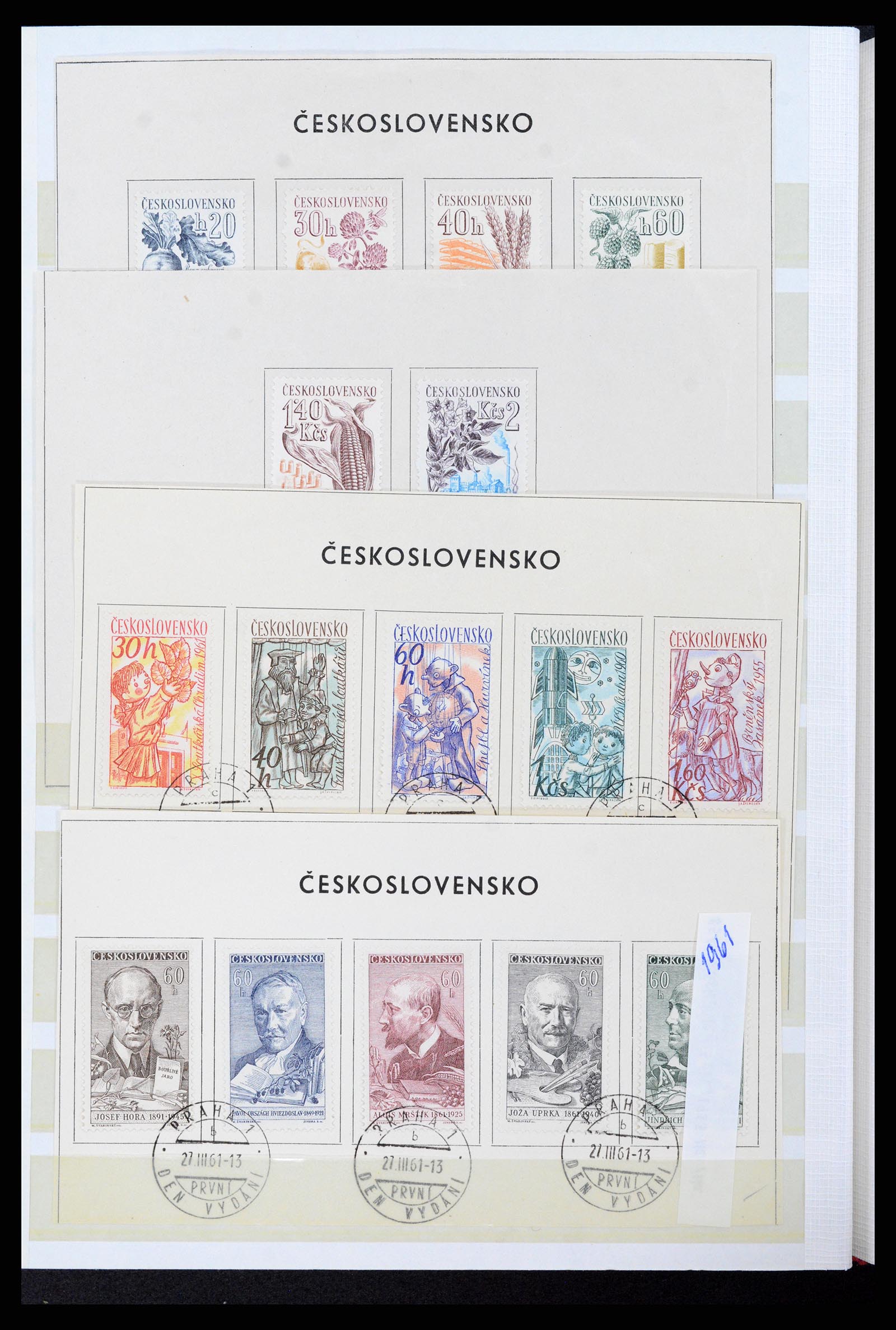 37724 705 - Stamp collection 37724 Czechoslovakia 1918-1990.
