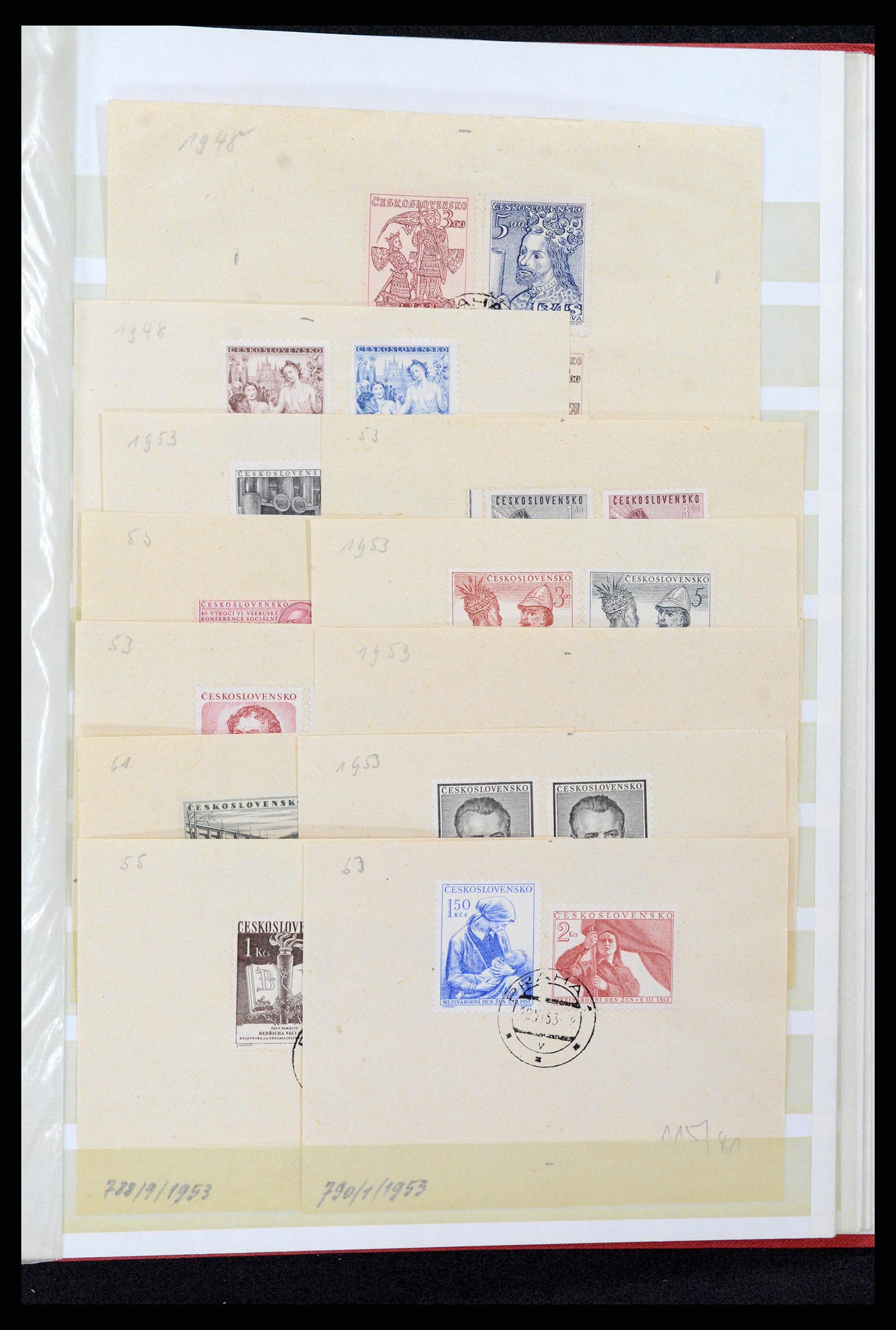 37724 711 - Stamp collection 37724 Czechoslovakia 1918-1990.