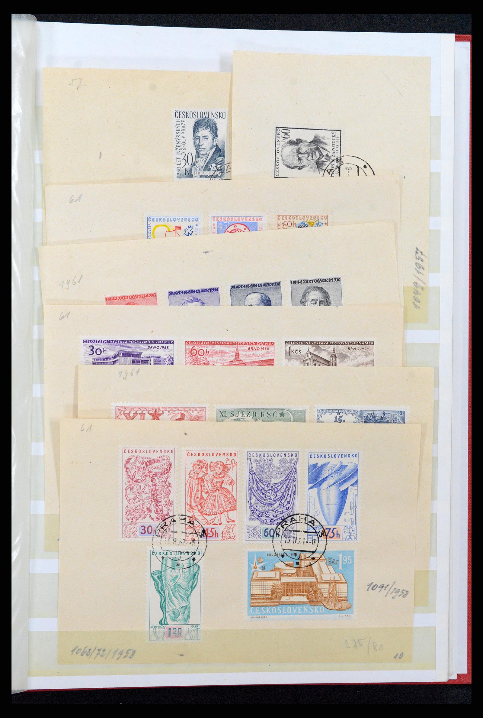37724 713 - Stamp collection 37724 Czechoslovakia 1918-1990.