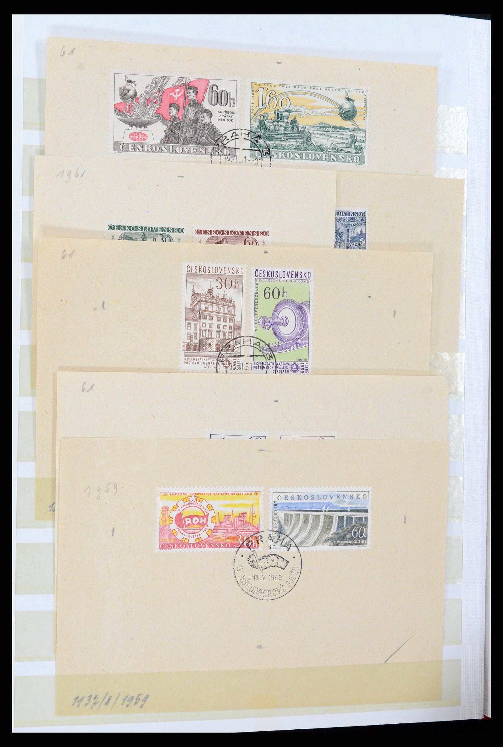 37724 714 - Stamp collection 37724 Czechoslovakia 1918-1990.