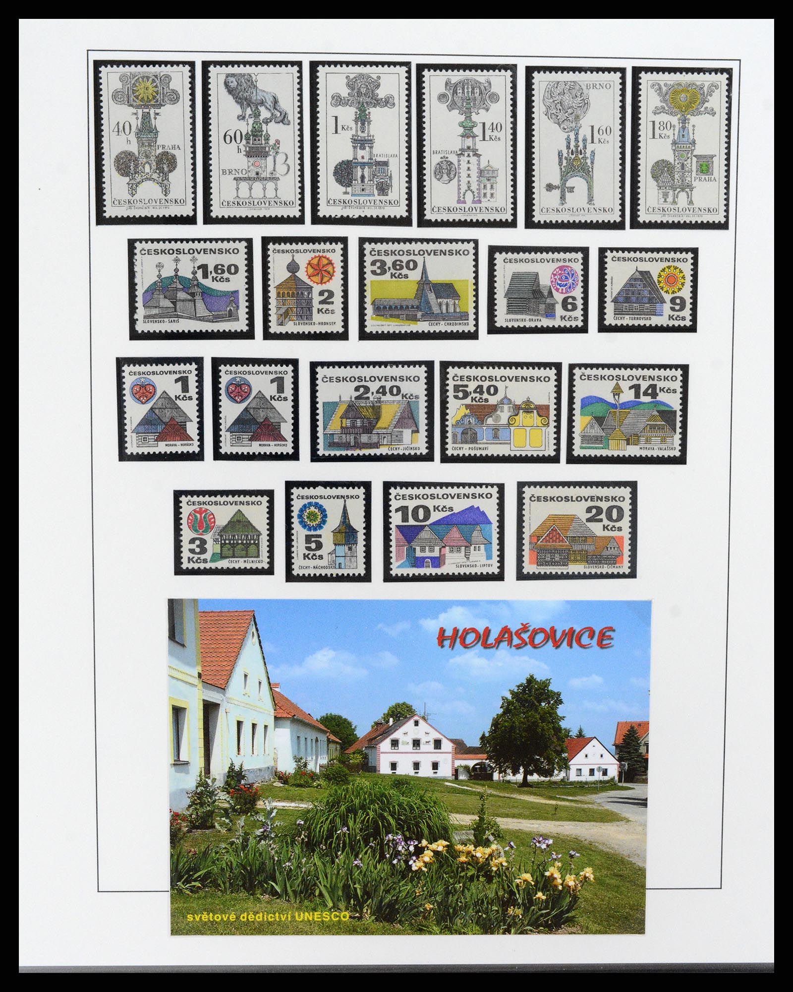37725 036 - Postzegelverzameling 37725 Tsjechoslowakije/Slowakije/Tsjechie 1918-2