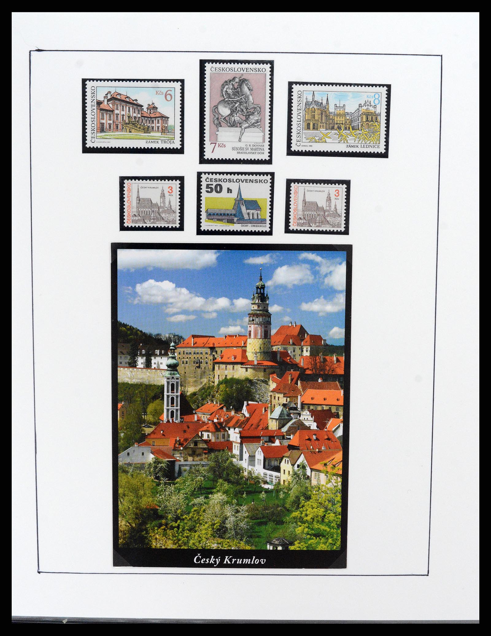 37725 041 - Postzegelverzameling 37725 Tsjechoslowakije/Slowakije/Tsjechie 1918-2