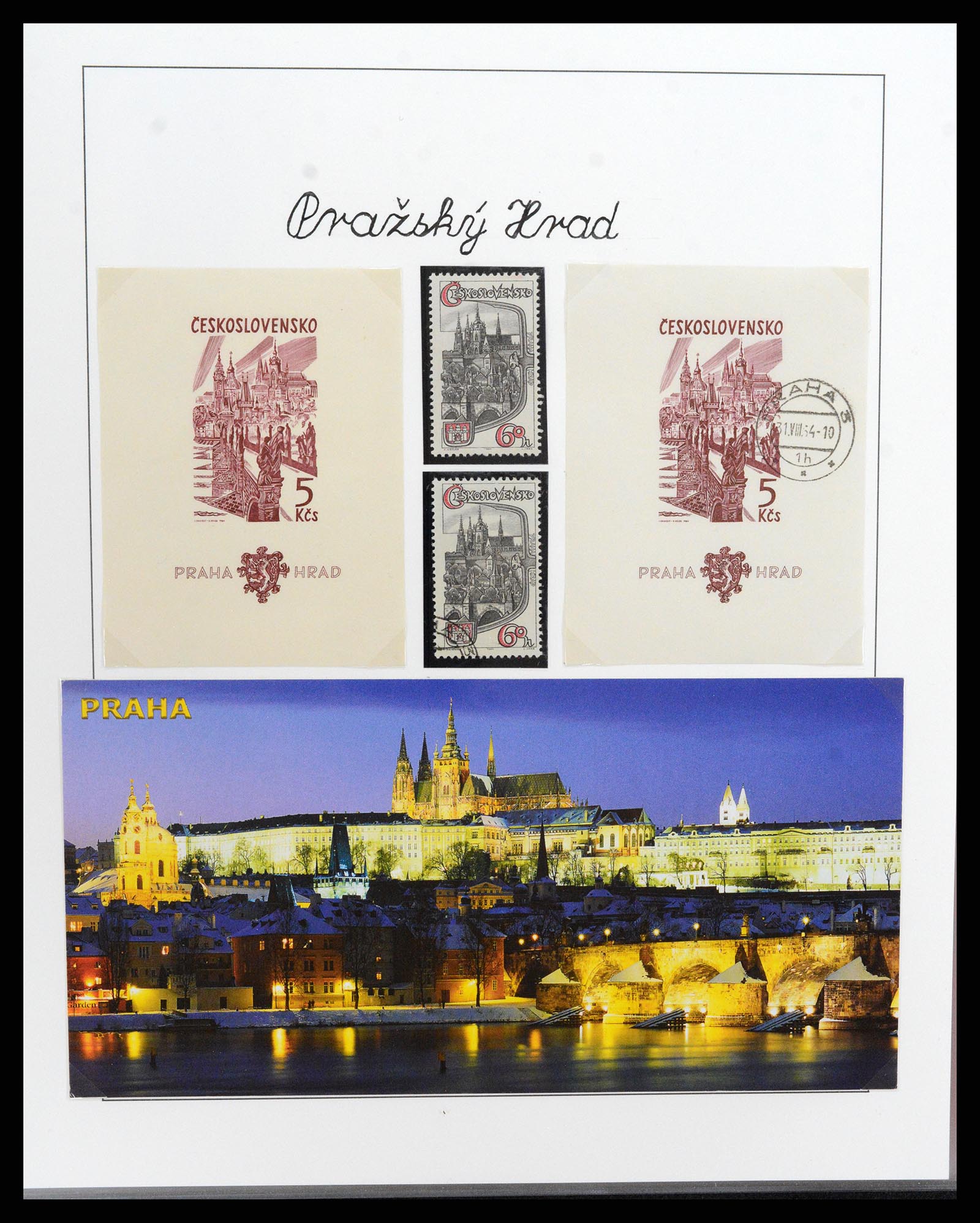 37725 042 - Postzegelverzameling 37725 Tsjechoslowakije/Slowakije/Tsjechie 1918-2