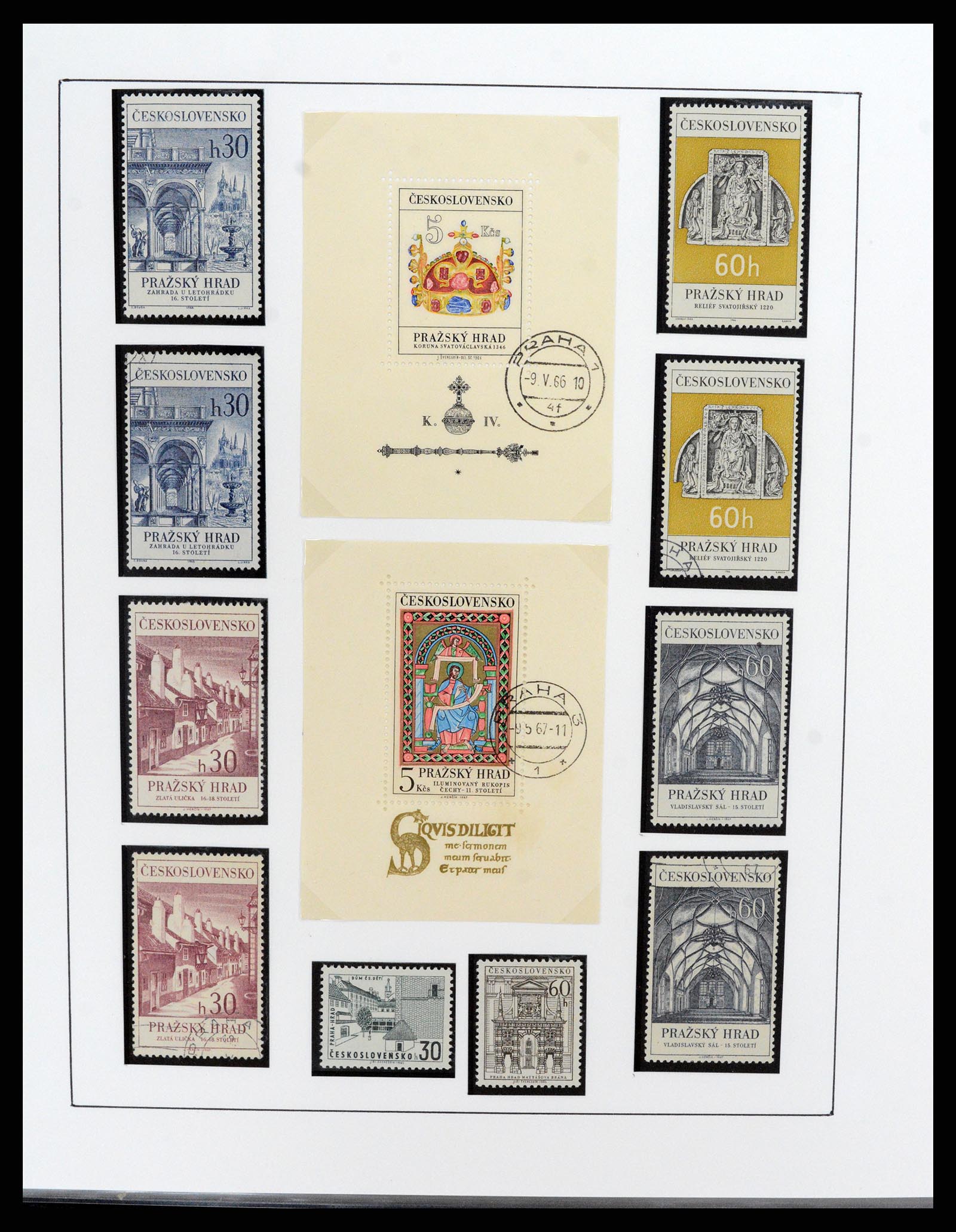 37725 043 - Postzegelverzameling 37725 Tsjechoslowakije/Slowakije/Tsjechie 1918-2