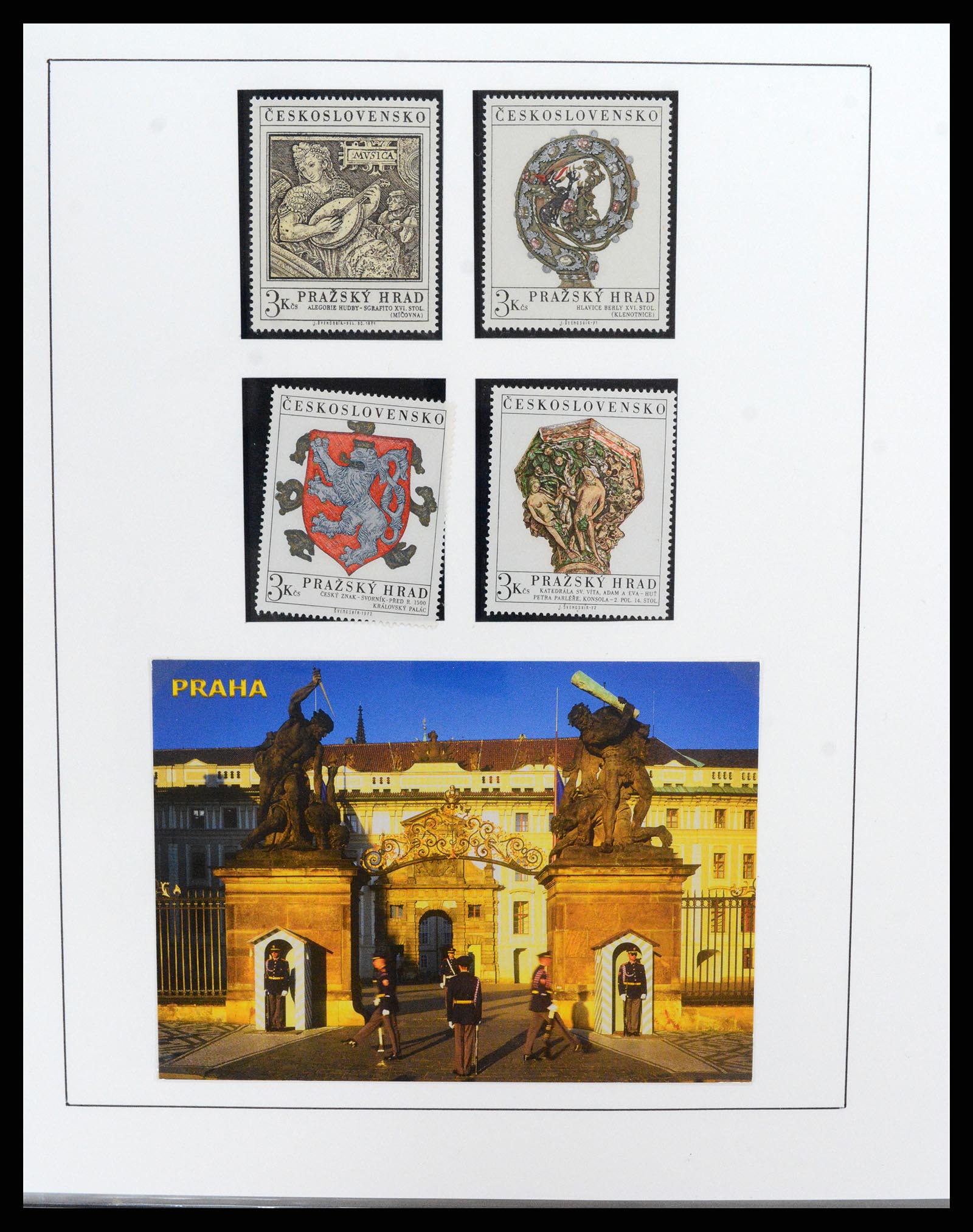 37725 045 - Postzegelverzameling 37725 Tsjechoslowakije/Slowakije/Tsjechie 1918-2