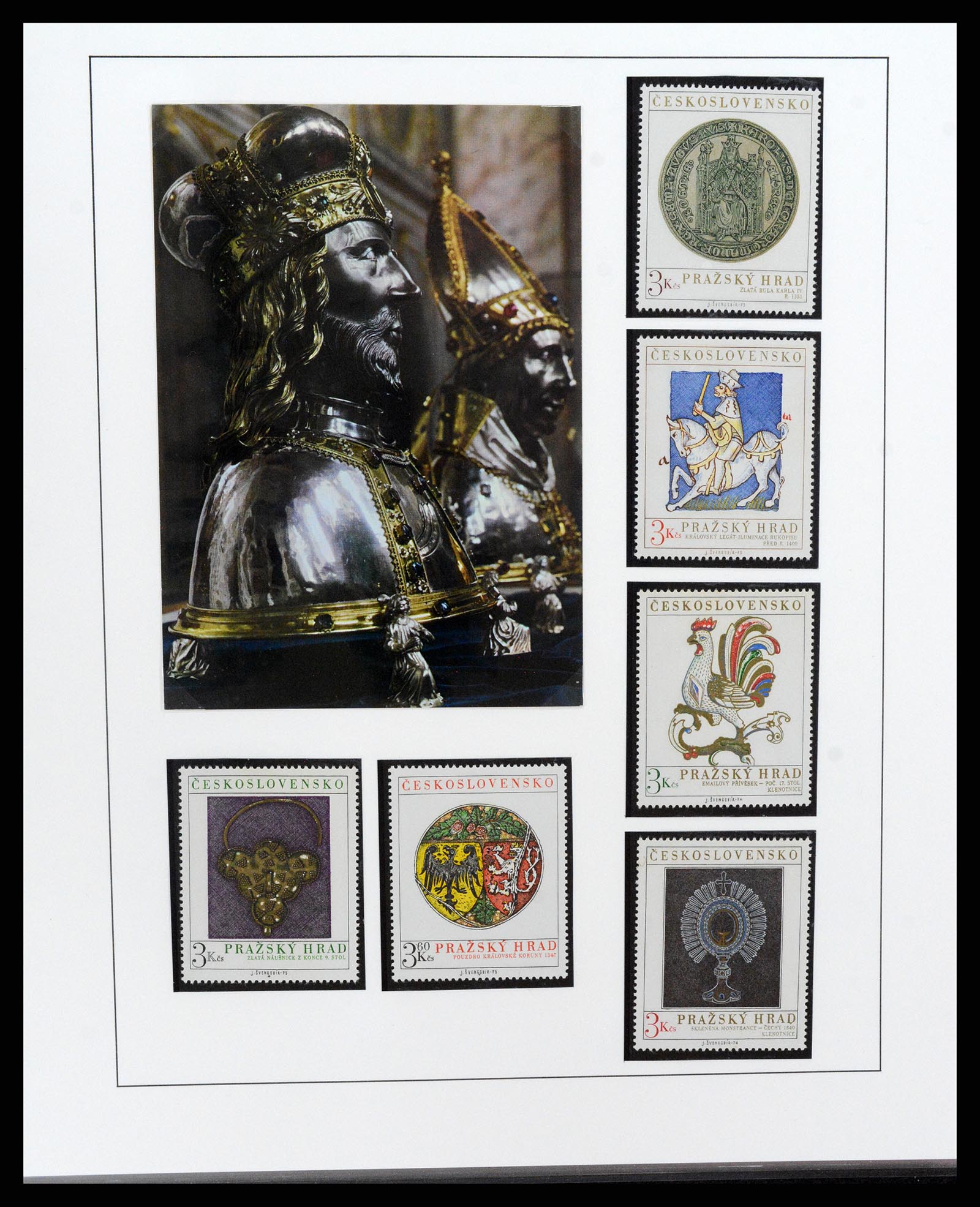 37725 046 - Postzegelverzameling 37725 Tsjechoslowakije/Slowakije/Tsjechie 1918-2
