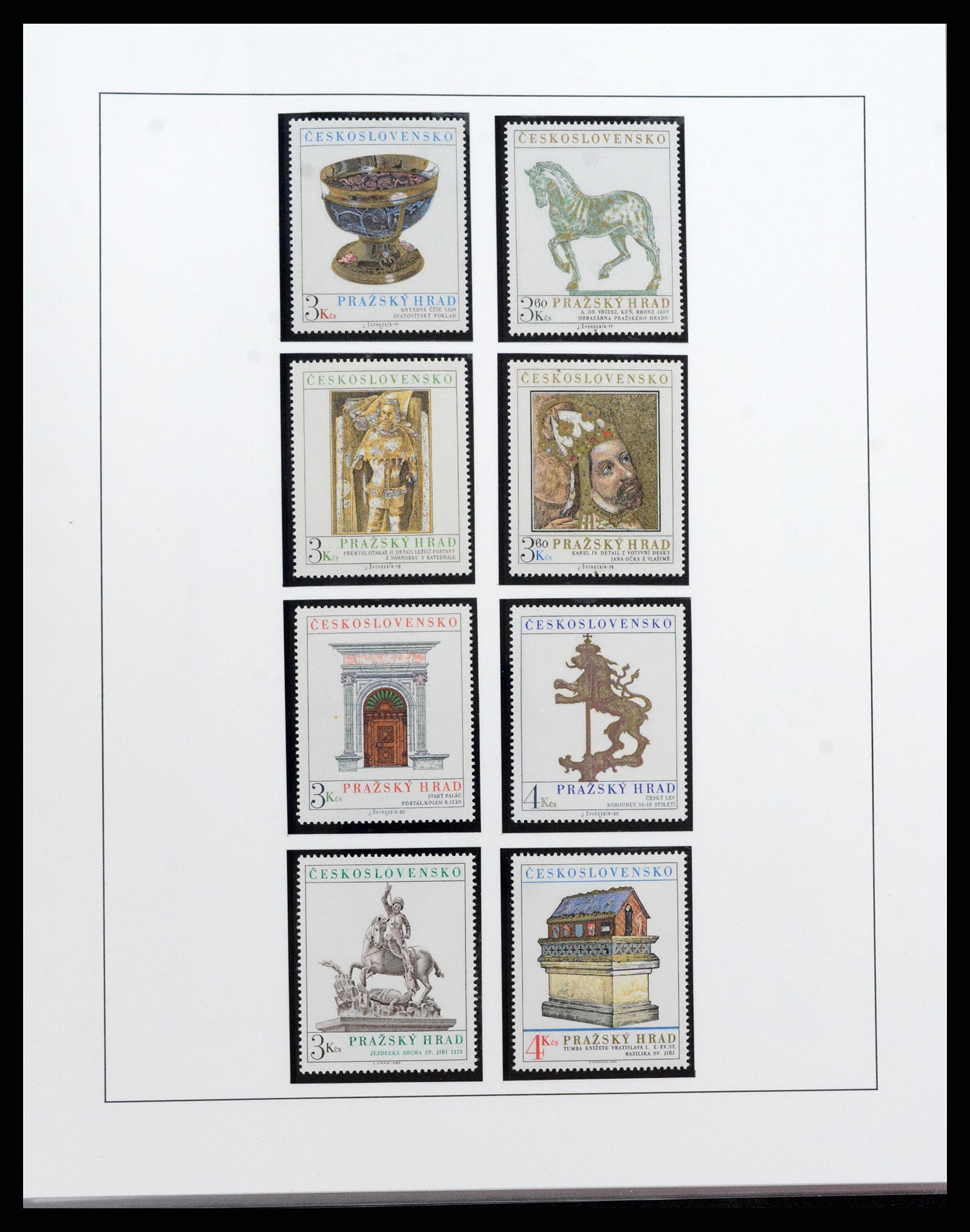 37725 047 - Postzegelverzameling 37725 Tsjechoslowakije/Slowakije/Tsjechie 1918-2