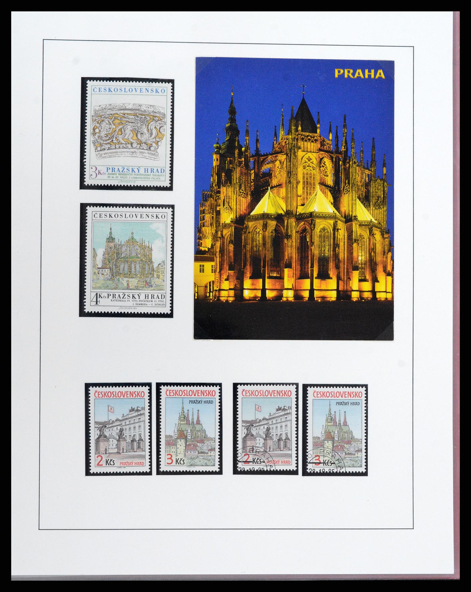 37725 049 - Postzegelverzameling 37725 Tsjechoslowakije/Slowakije/Tsjechie 1918-2