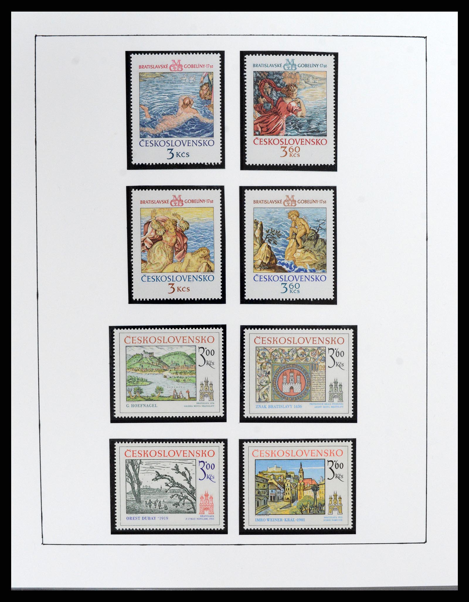 37725 052 - Postzegelverzameling 37725 Tsjechoslowakije/Slowakije/Tsjechie 1918-2