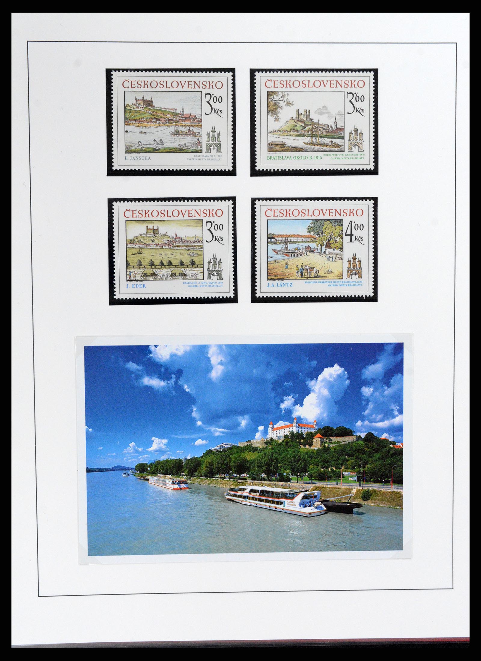 37725 053 - Postzegelverzameling 37725 Tsjechoslowakije/Slowakije/Tsjechie 1918-2