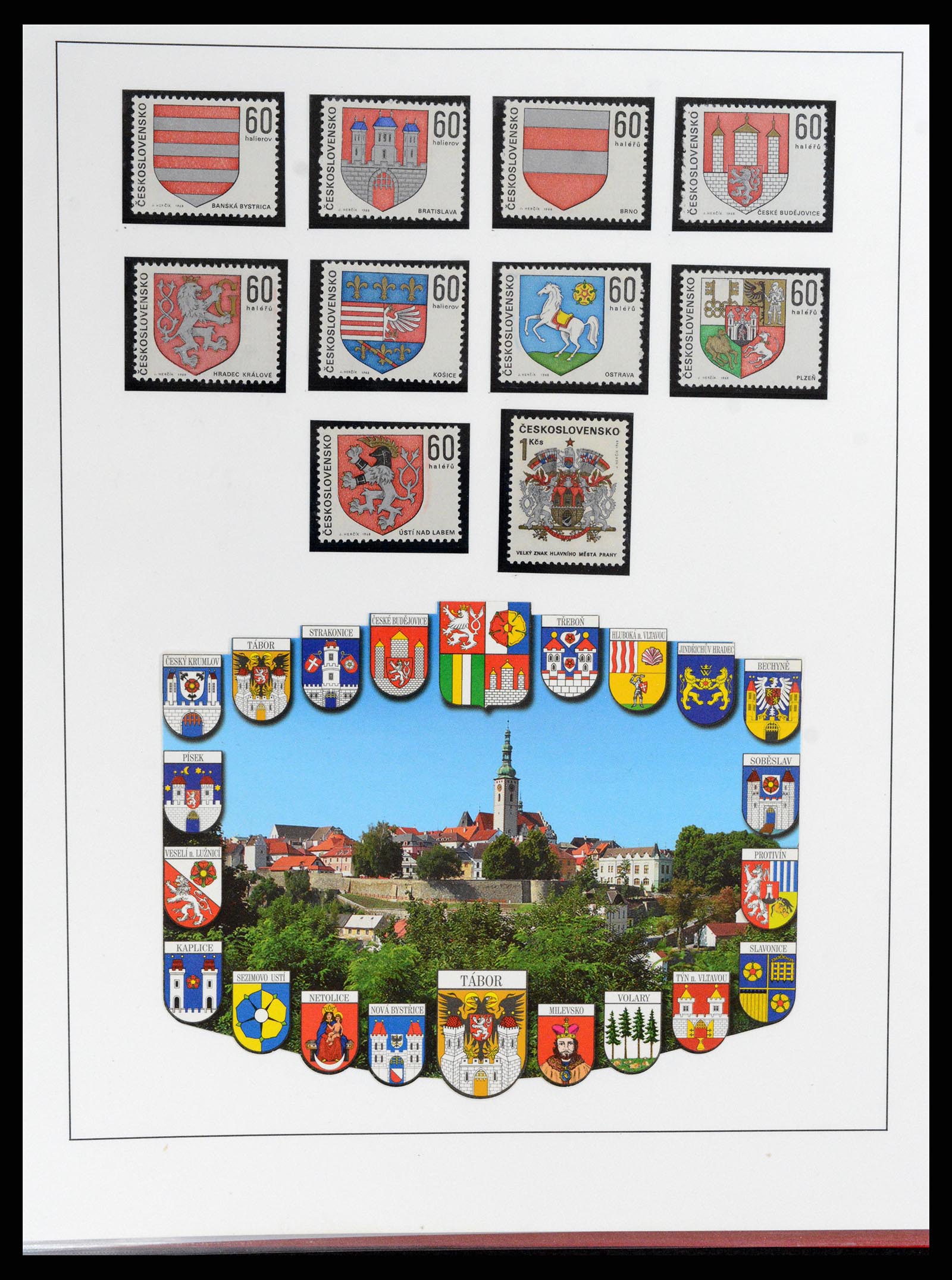 37725 057 - Postzegelverzameling 37725 Tsjechoslowakije/Slowakije/Tsjechie 1918-2