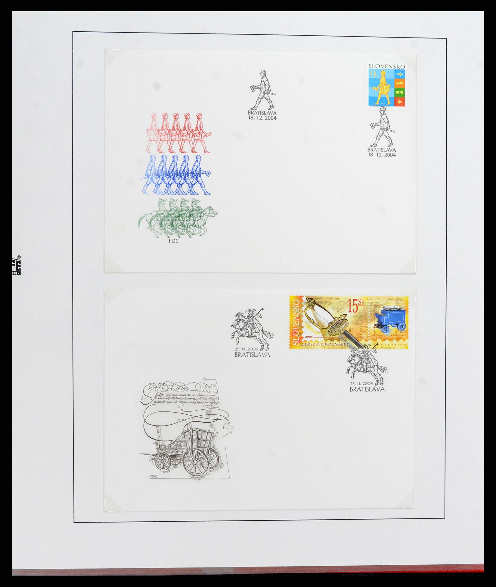 37725 642 - Postzegelverzameling 37725 Tsjechoslowakije/Slowakije/Tsjechie 1918-2