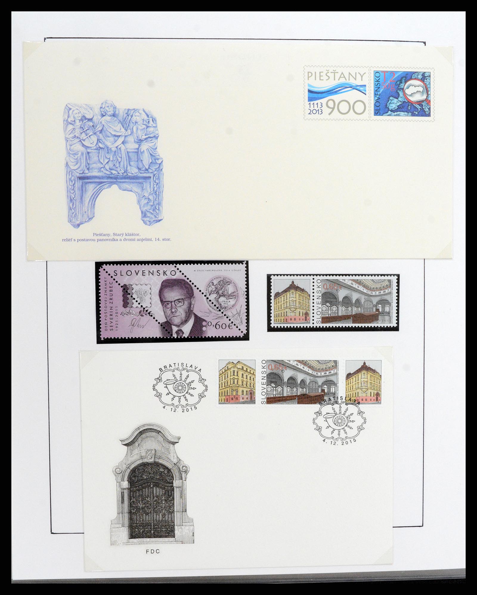 37725 645 - Postzegelverzameling 37725 Tsjechoslowakije/Slowakije/Tsjechie 1918-2