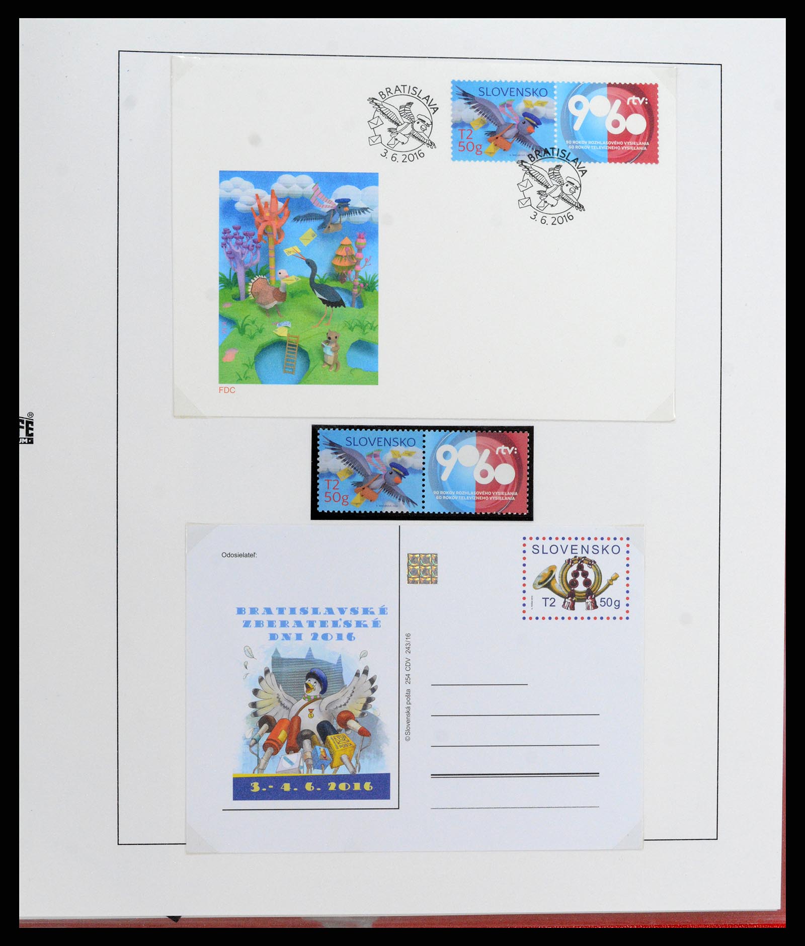 37725 646 - Postzegelverzameling 37725 Tsjechoslowakije/Slowakije/Tsjechie 1918-2