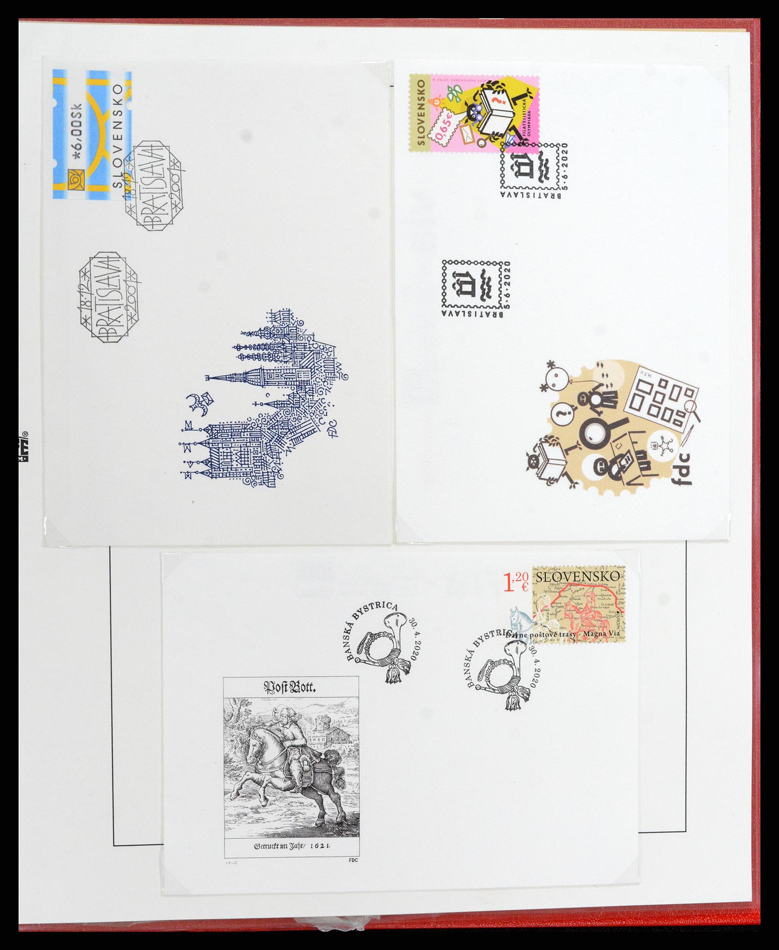 37725 650 - Postzegelverzameling 37725 Tsjechoslowakije/Slowakije/Tsjechie 1918-2