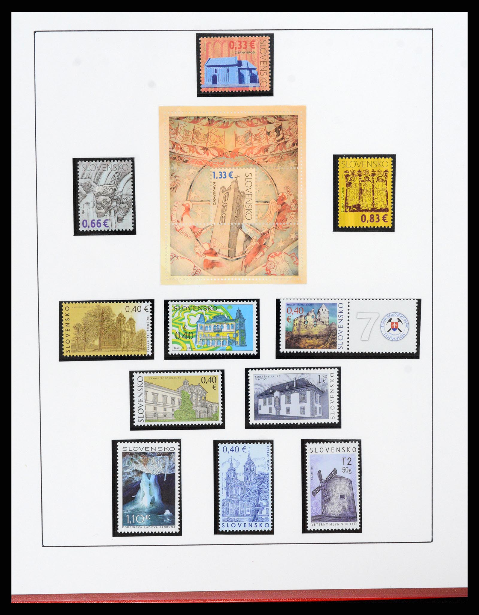 37725 653 - Postzegelverzameling 37725 Tsjechoslowakije/Slowakije/Tsjechie 1918-2