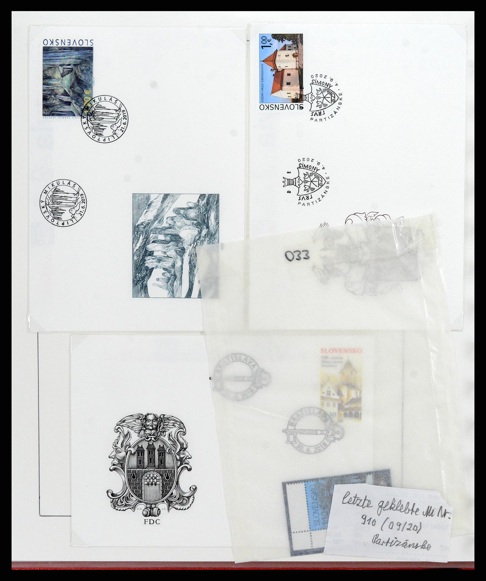 37725 659 - Postzegelverzameling 37725 Tsjechoslowakije/Slowakije/Tsjechie 1918-2