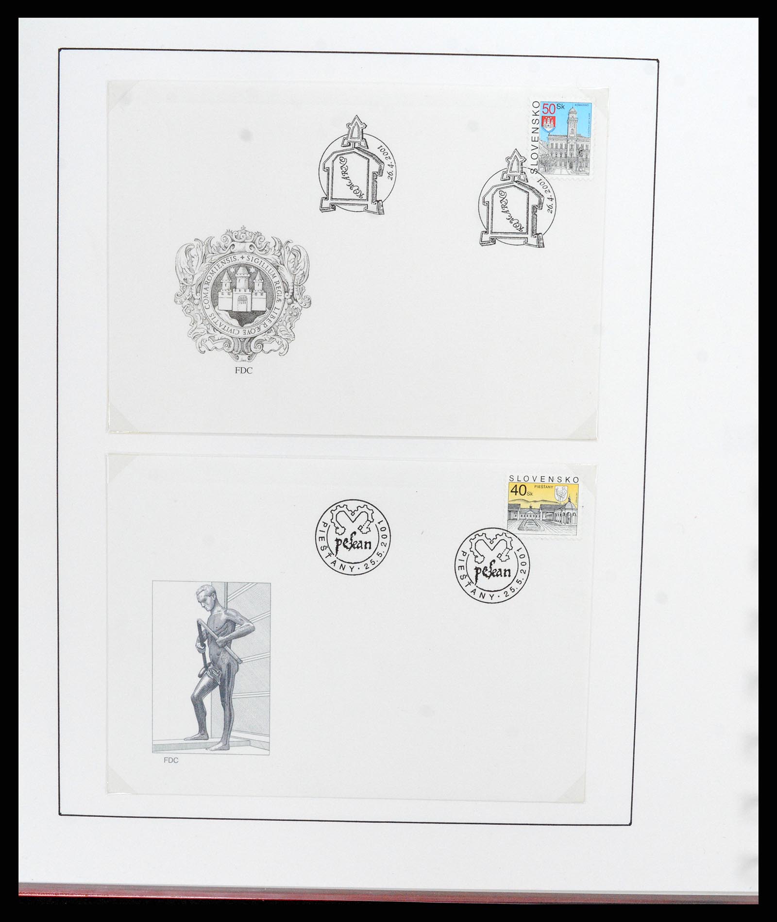 37725 663 - Postzegelverzameling 37725 Tsjechoslowakije/Slowakije/Tsjechie 1918-2