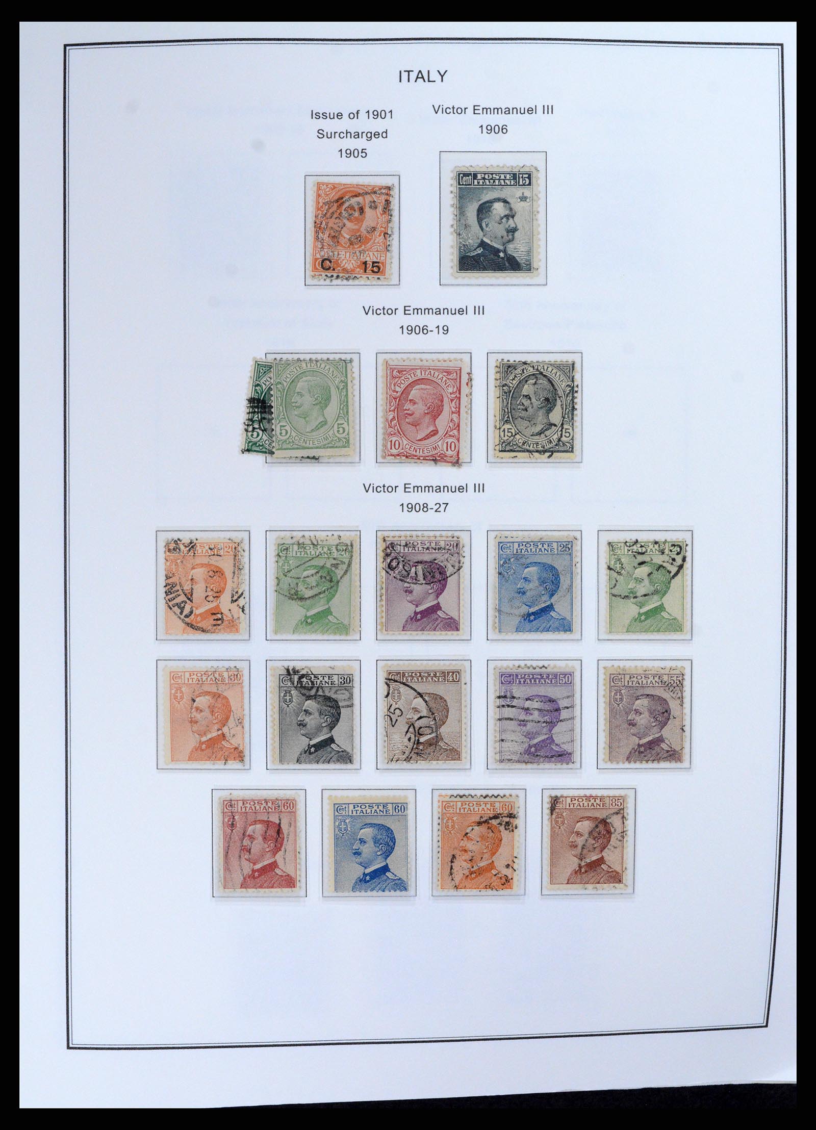 37726 006 - Postzegelverzameling 37726 Italië, Italiaanse gebieden en koloniën 18