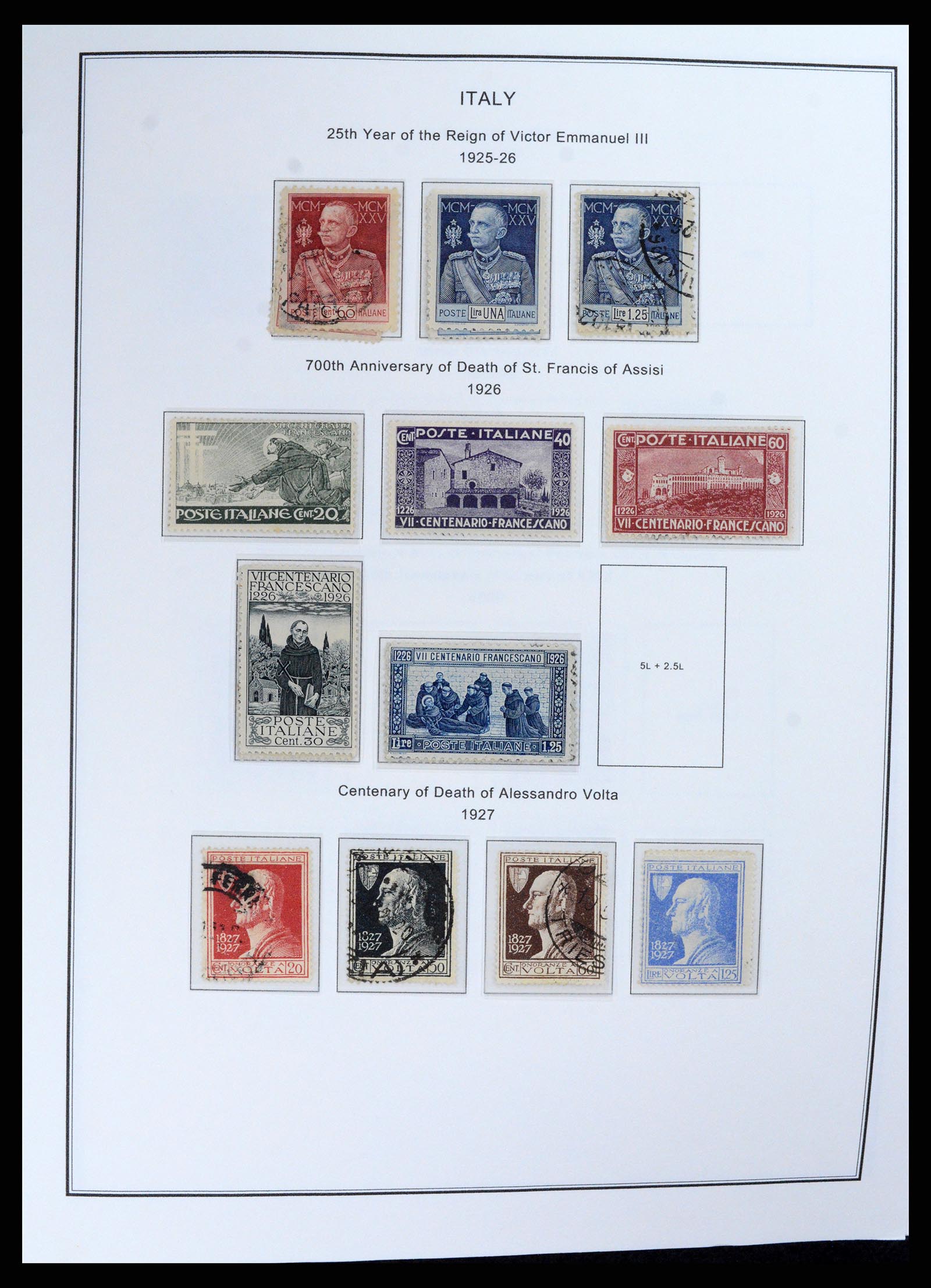 37726 012 - Postzegelverzameling 37726 Italië, Italiaanse gebieden en koloniën 18