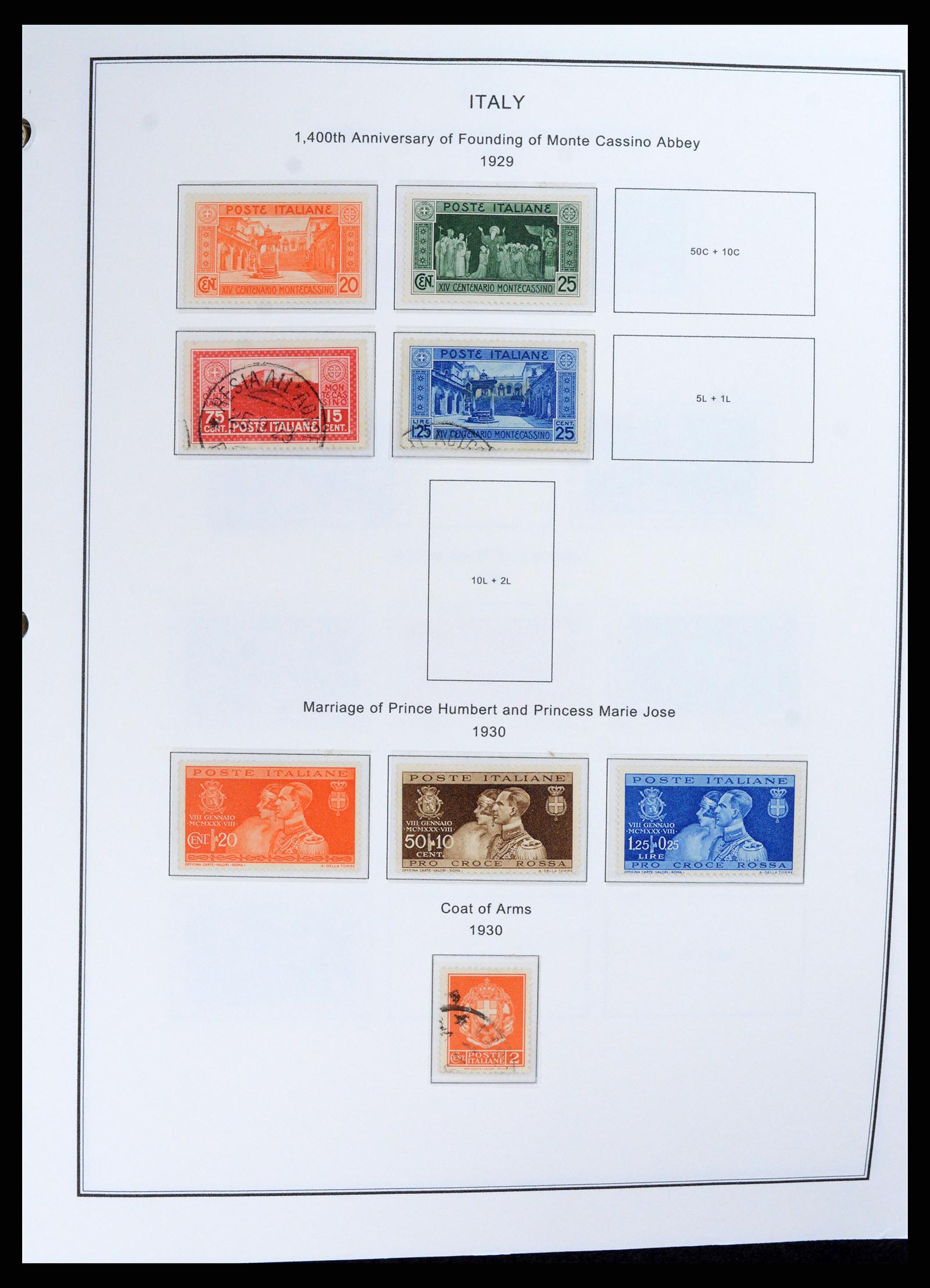 37726 015 - Postzegelverzameling 37726 Italië, Italiaanse gebieden en koloniën 18