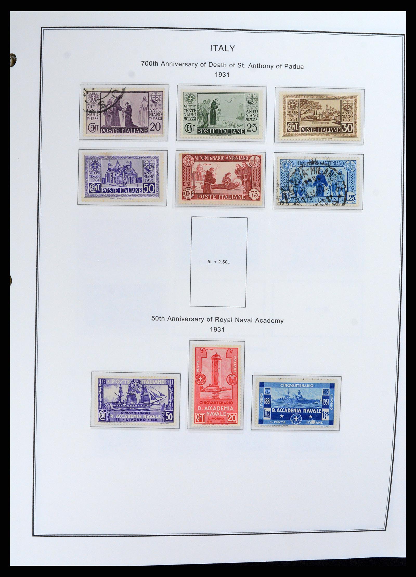 37726 017 - Postzegelverzameling 37726 Italië, Italiaanse gebieden en koloniën 18