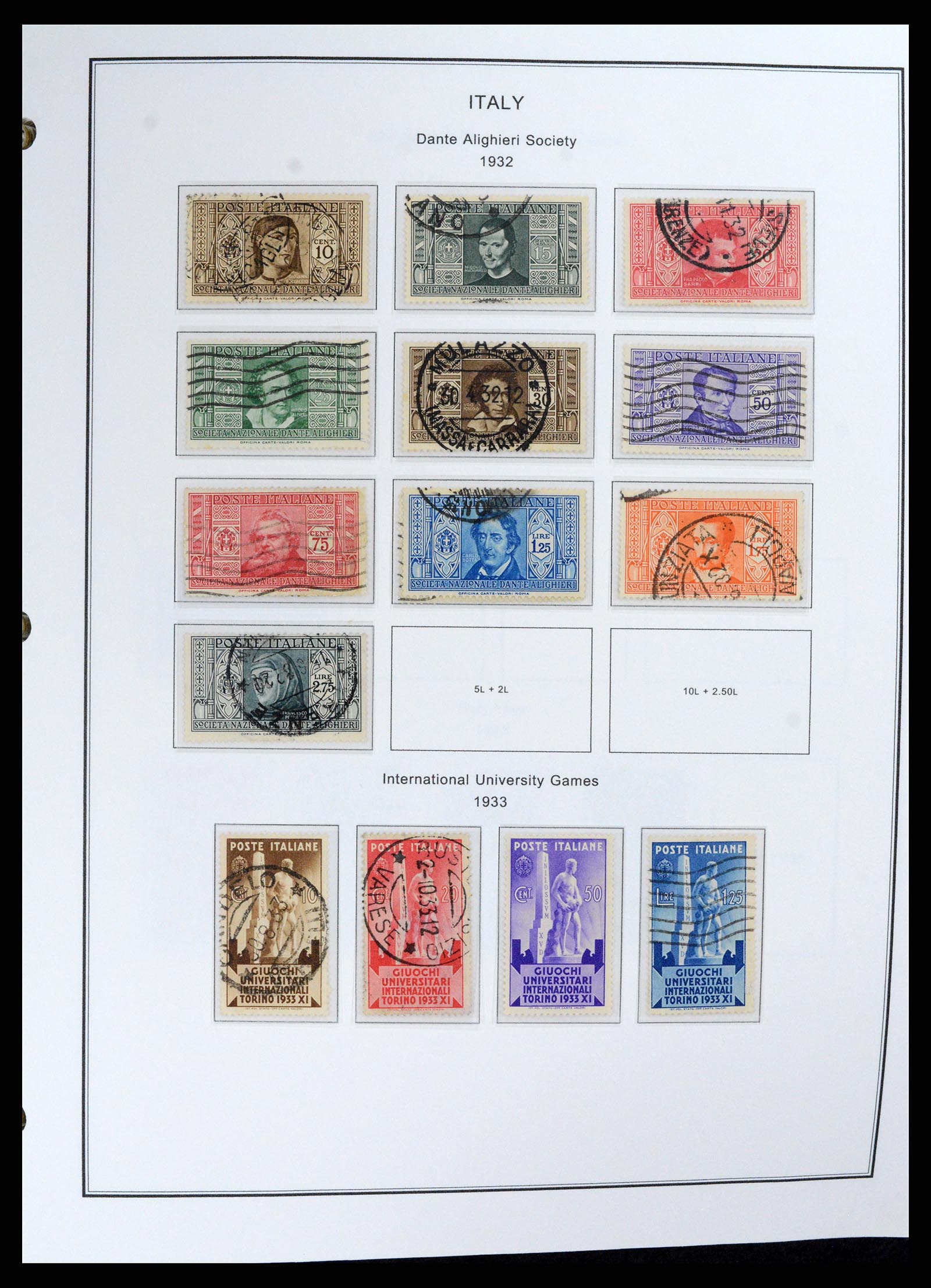 37726 018 - Postzegelverzameling 37726 Italië, Italiaanse gebieden en koloniën 18