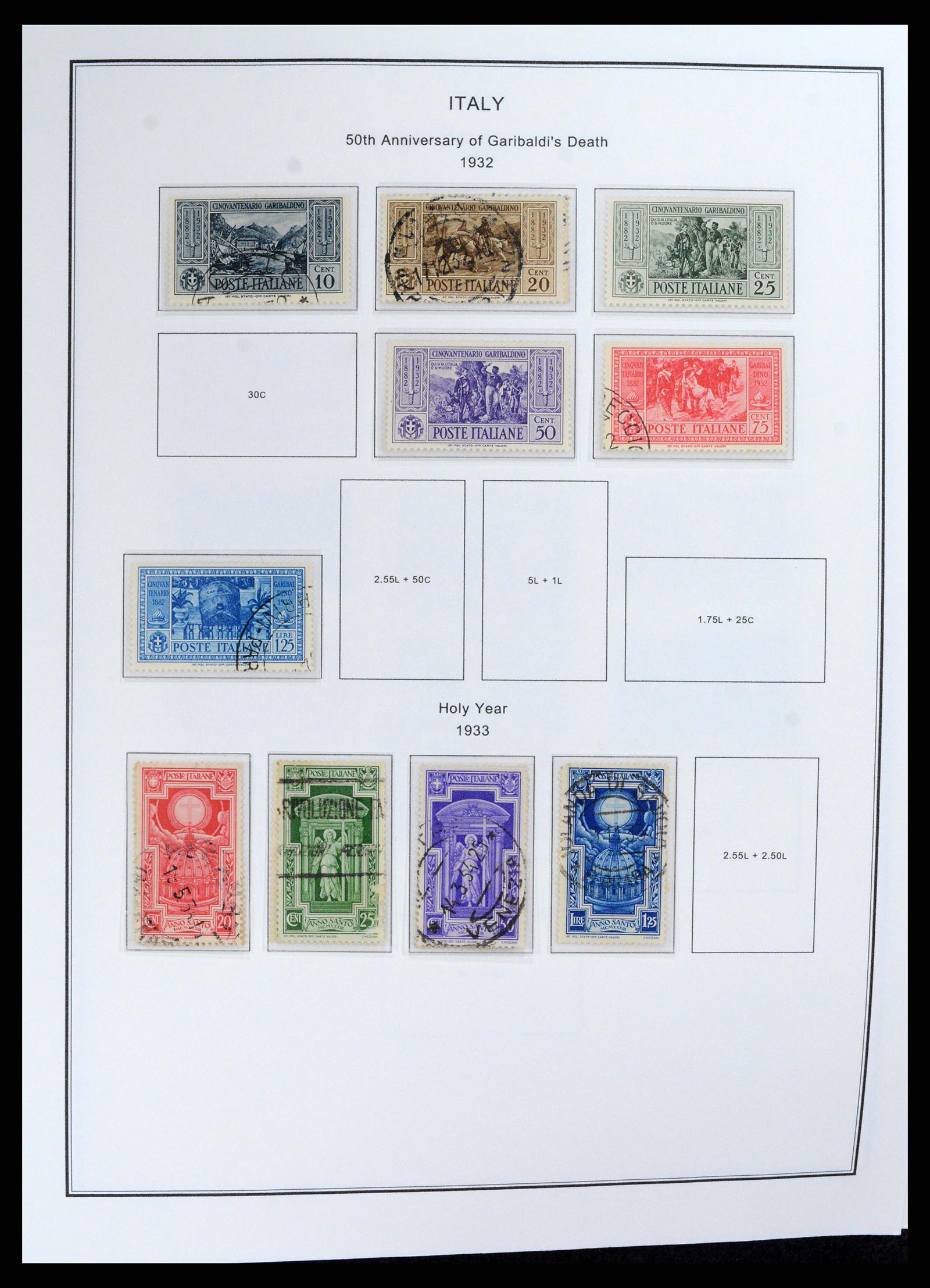 37726 019 - Stamp collection 37726 Italy, Italian territories and colonies 1863-2004