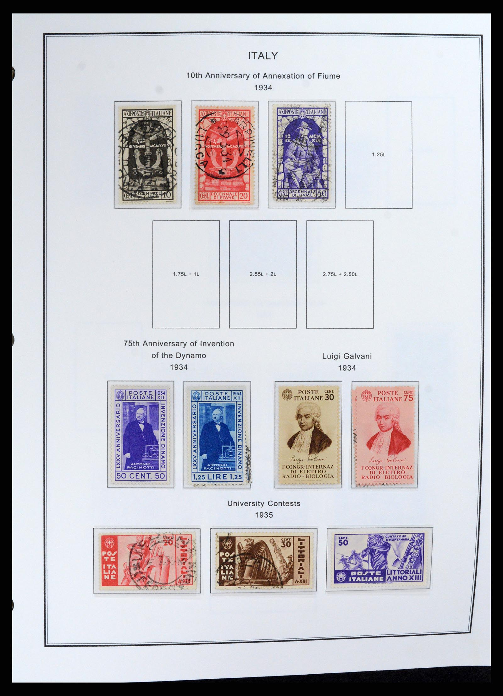 37726 021 - Postzegelverzameling 37726 Italië, Italiaanse gebieden en koloniën 18