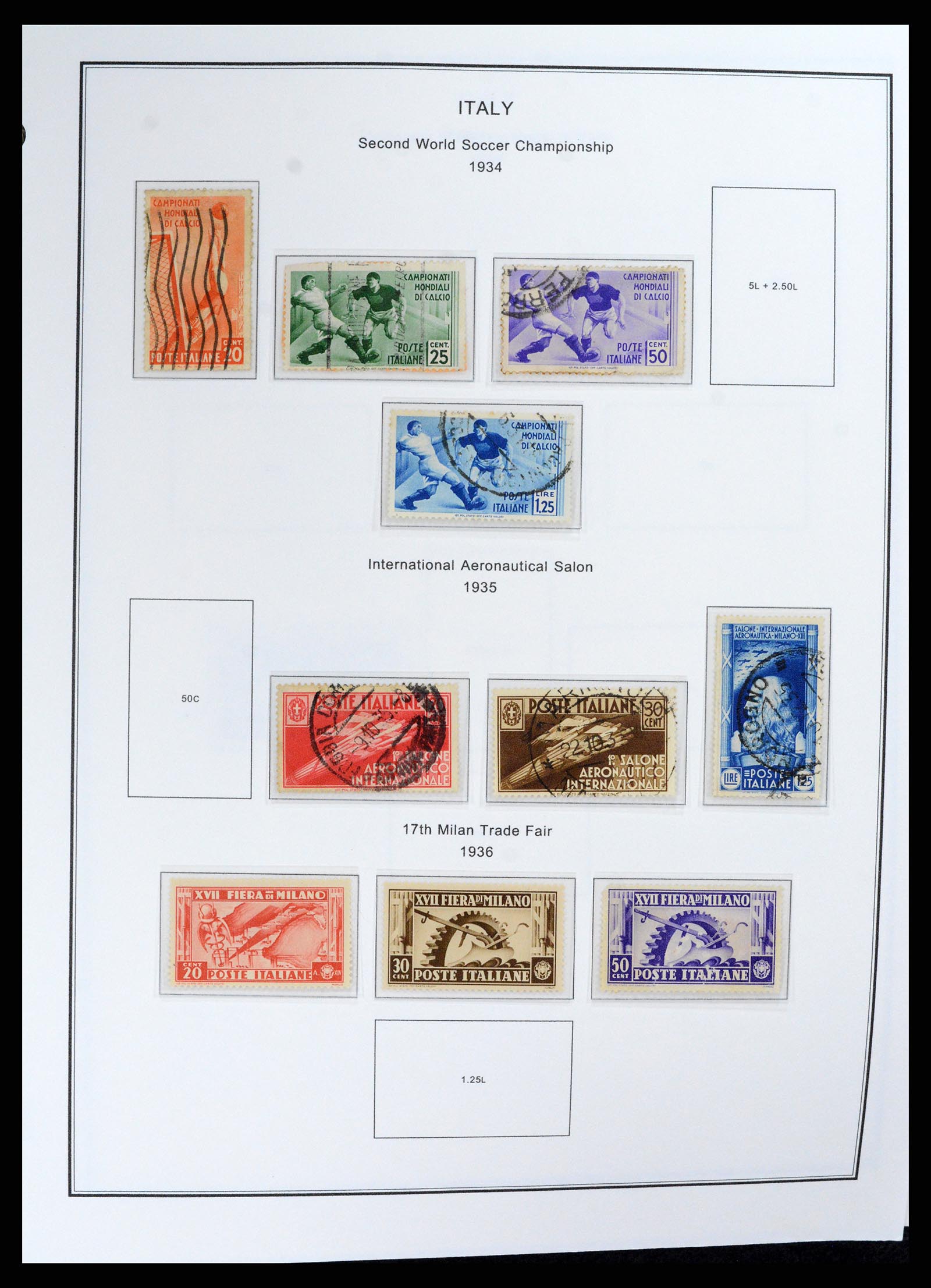 37726 022 - Postzegelverzameling 37726 Italië, Italiaanse gebieden en koloniën 18