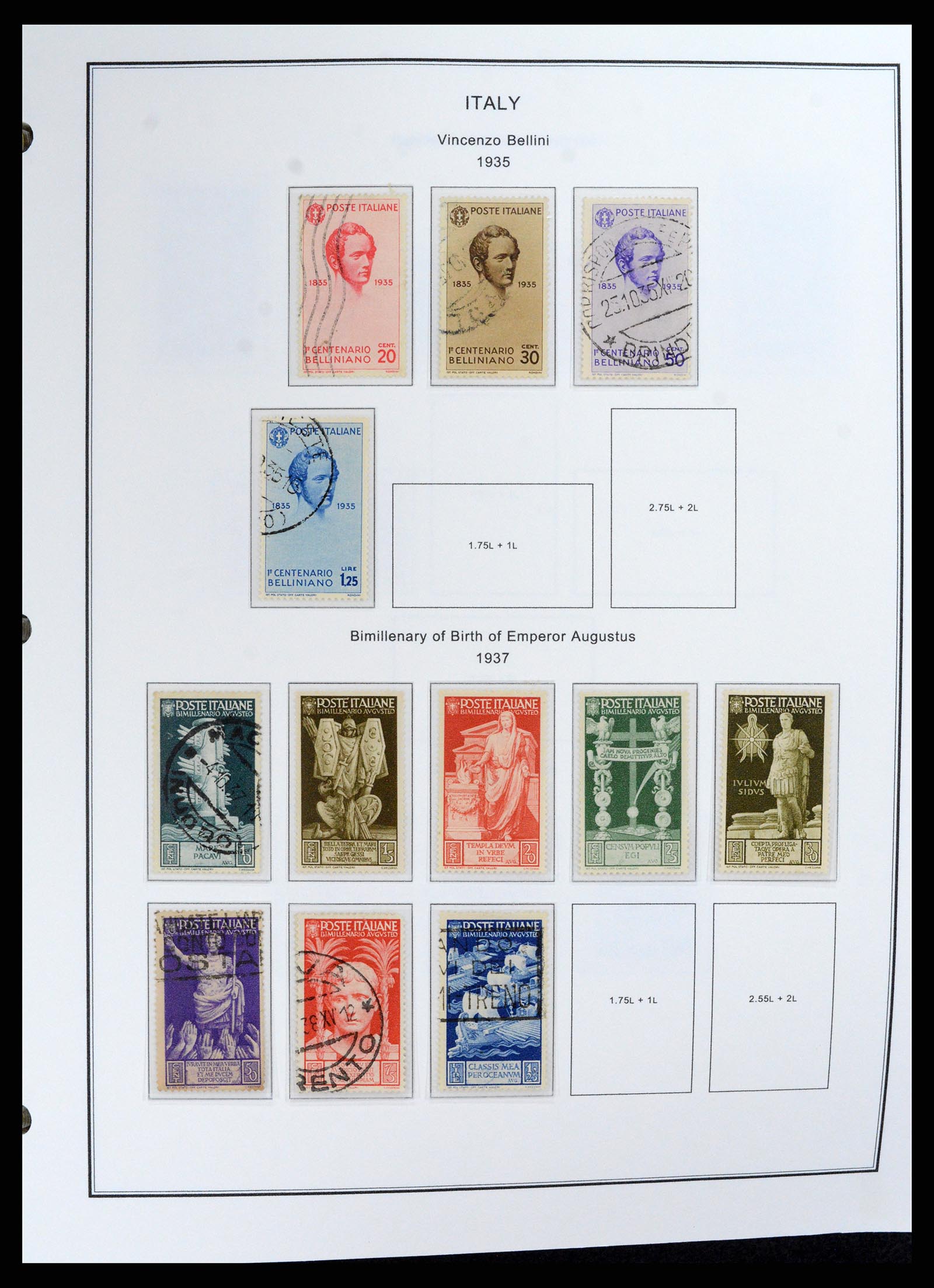 37726 024 - Postzegelverzameling 37726 Italië, Italiaanse gebieden en koloniën 18