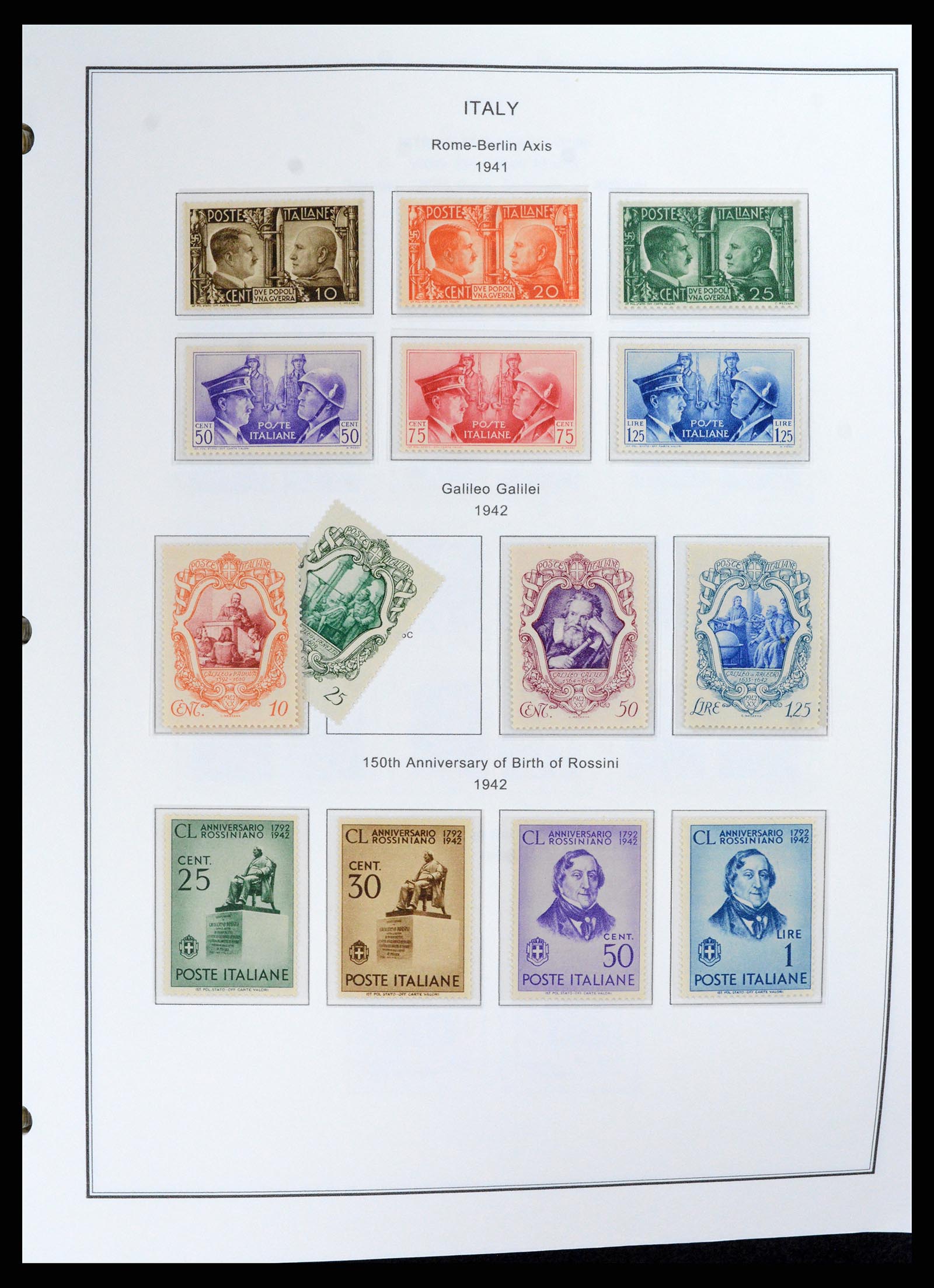 37726 028 - Postzegelverzameling 37726 Italië, Italiaanse gebieden en koloniën 18