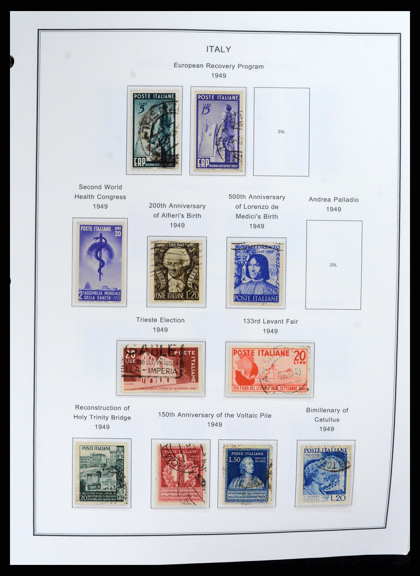 37726 034 - Postzegelverzameling 37726 Italië, Italiaanse gebieden en koloniën 18